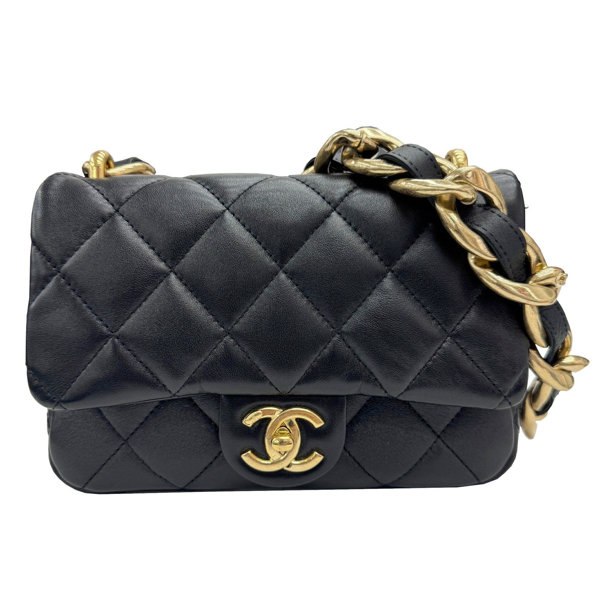 Chanel Matelasse 20 AS3214 Small Flap Bag Random Number Chain