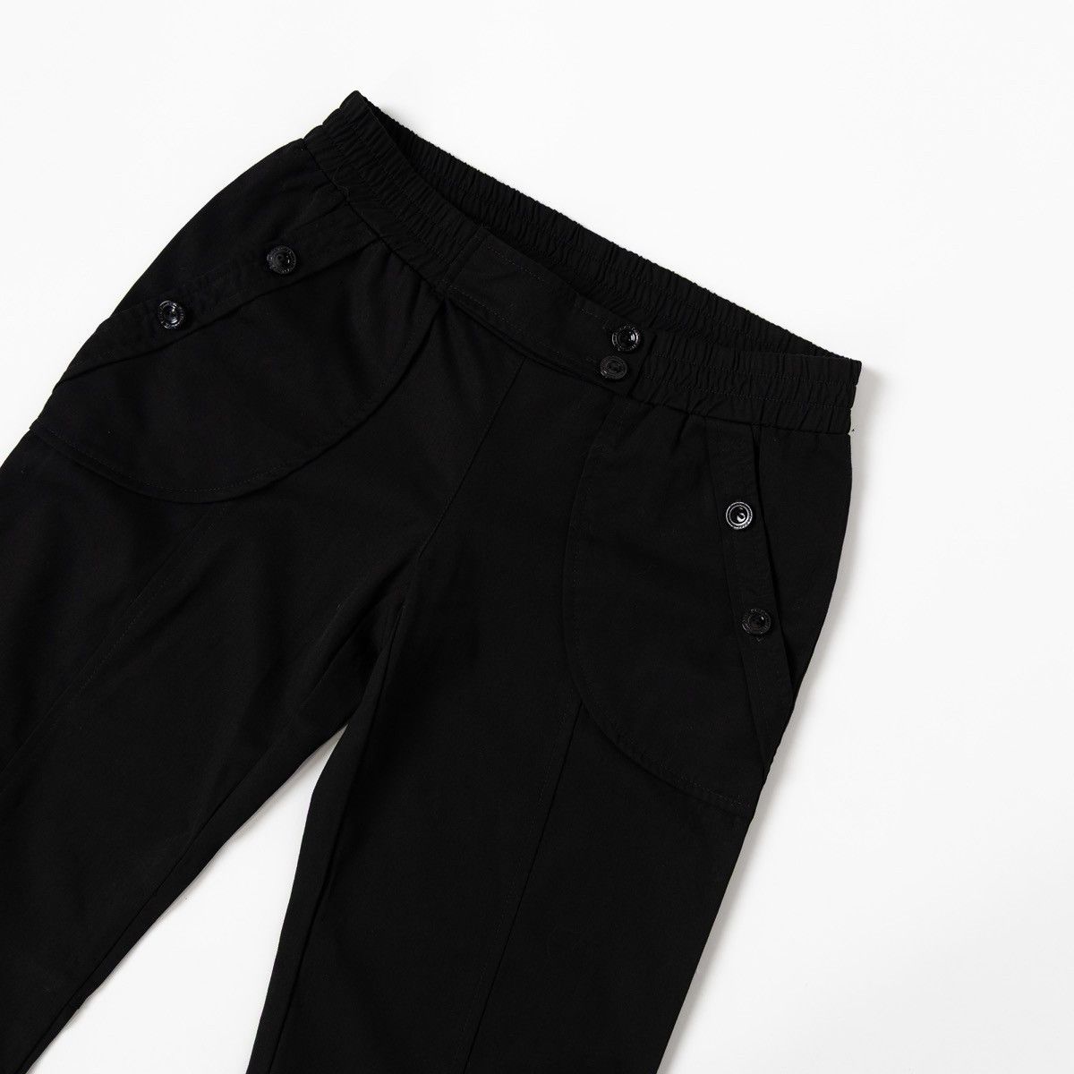 Patrizia Pepe Patrizia Pepe Womens Black Trousers Jogger Style Pants Size 30" / US 8 / IT 44 - 3 Thumbnail