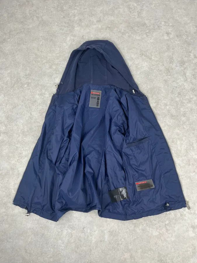 Prada Prada Navy & Blue Hooded Zip Jacket Size US S / EU 44-46 / 1 - 8 Thumbnail