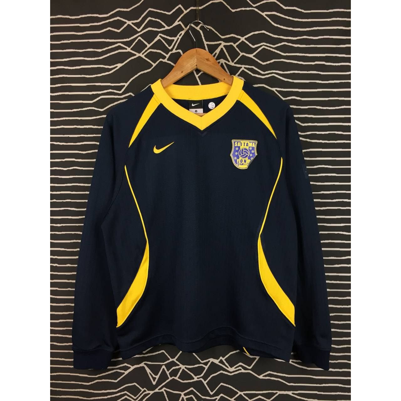 Nike × Vintage Nike Saitama Yono Long Sleeve Football Jersey Size US M / EU 48-50 / 2 - 1 Thumbnail