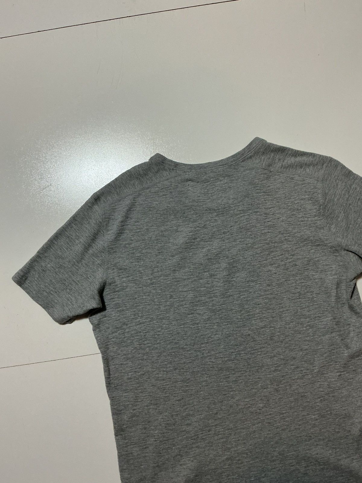Wings + Horns Wings + Horns Heather Gray Textured Curved Hem T-Shirt Size US M / EU 48-50 / 2 - 4 Thumbnail