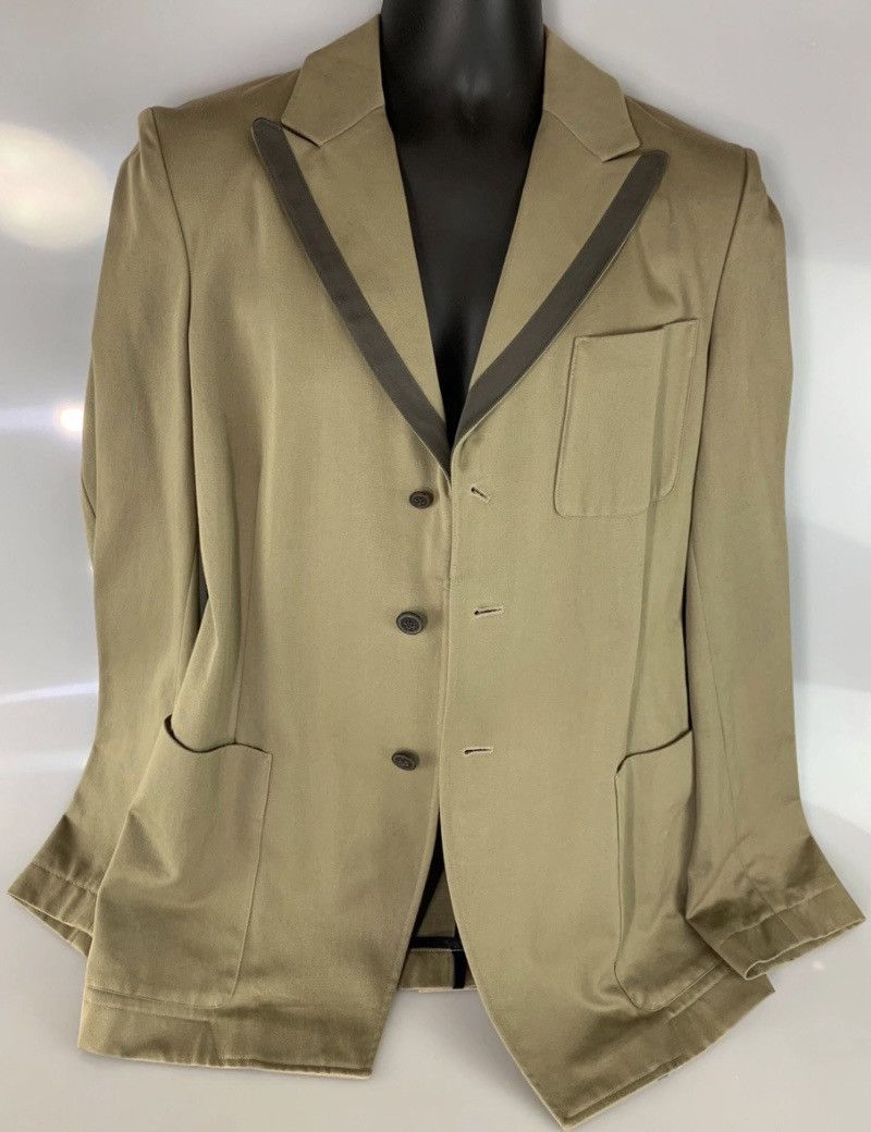 Dries Van Noten Dries Van Noten 🇧🇪 military slope button contrast jkt 46 NW Size 36R - 4 Thumbnail