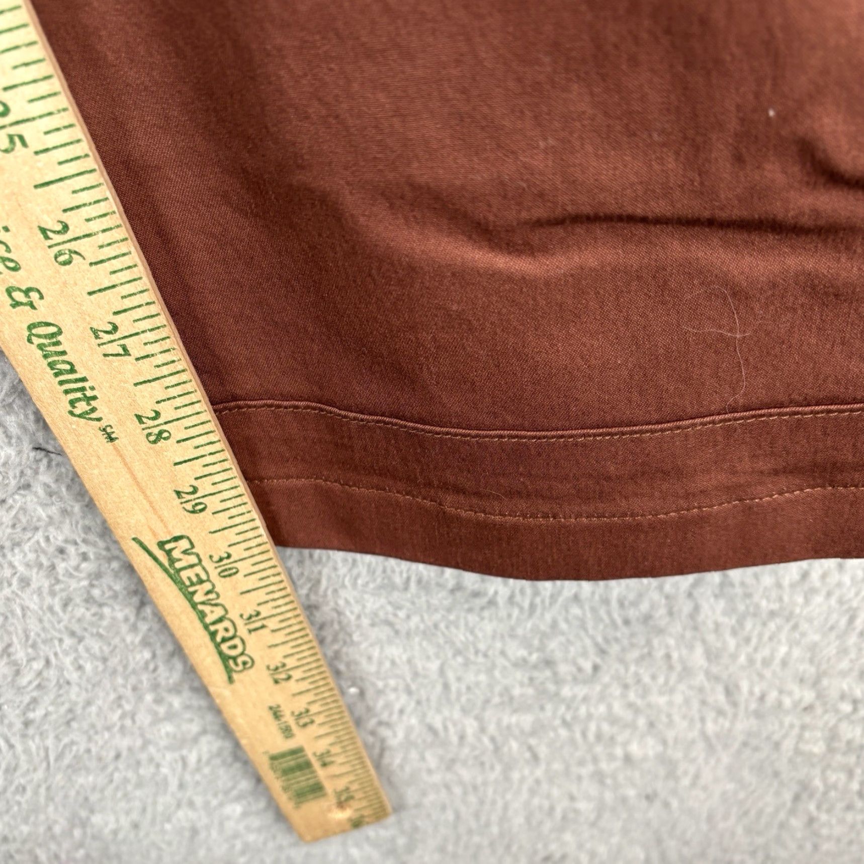 Vintage Alaskan Hardgear Pants Mens 32x30 Brown Duluth Relaxed Fit Outdoor Stone Run Chino Straight Front Pocket Casual Workwear Size US 32 / EU 48 - 7 Thumbnail