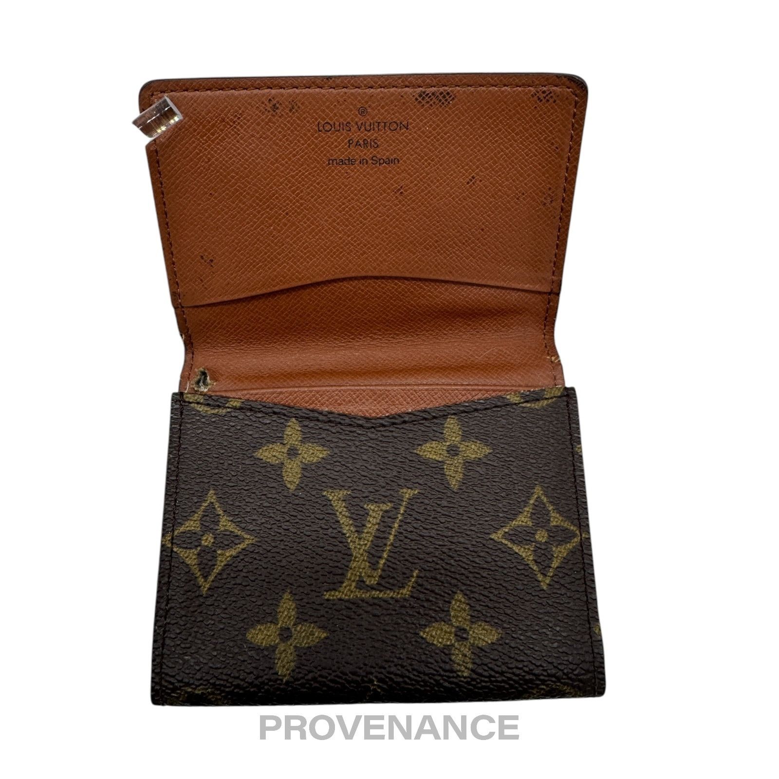 Louis Vuitton 🔴 Louis Vuitton Business Card Wallet - Monogram Horizontal Size ONE SIZE - 5 Thumbnail
