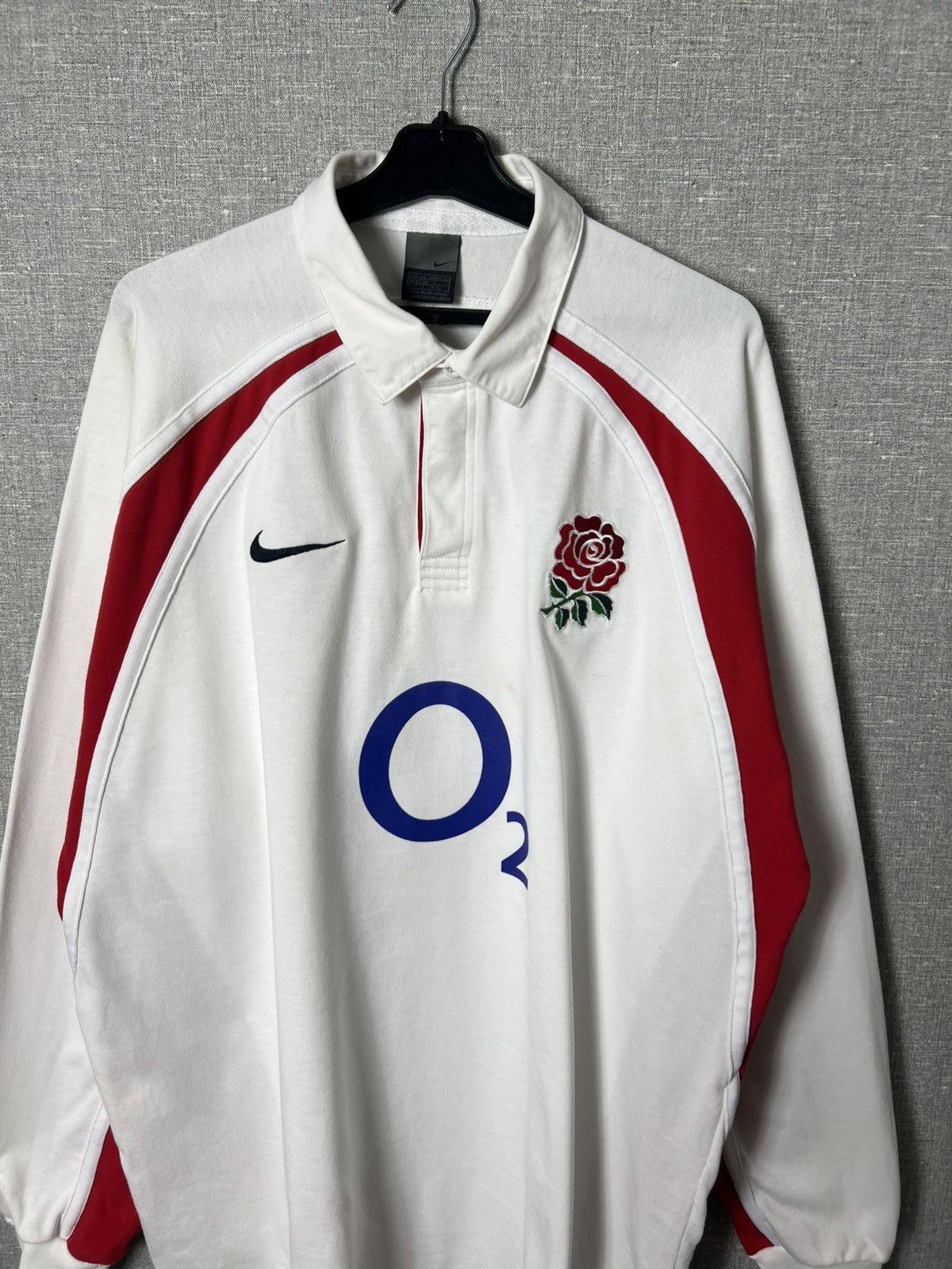 Nike Vintage Nike England Rugby World Cup 2003 Long Sleeve Jersey Size US XXL / EU 58 / 5 - 5 Thumbnail