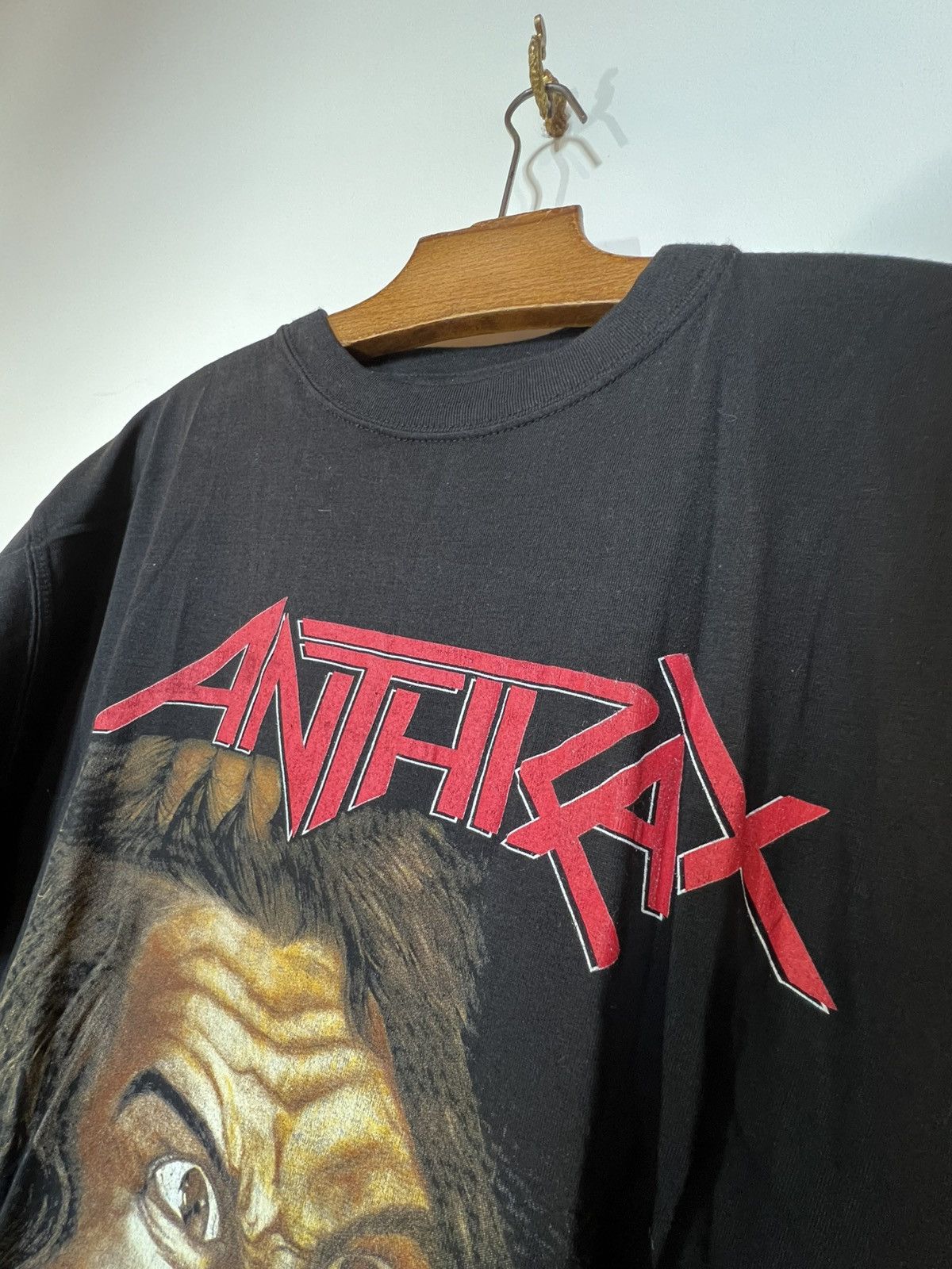 Band Tees anthrax vintage shirt 90s Size US L / EU 52-54 / 3 - 2 Thumbnail