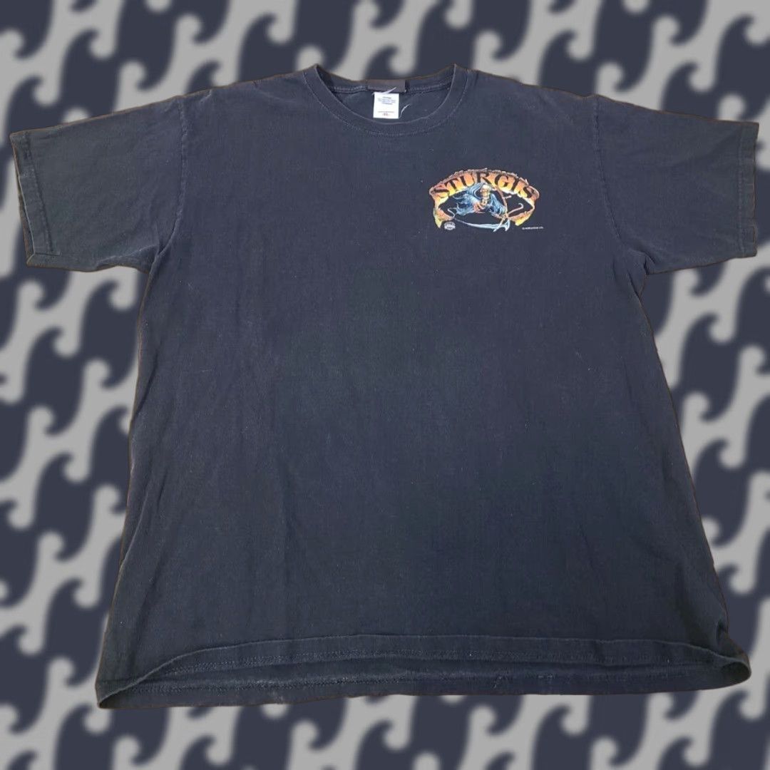 Vintage Sturgis 2011 T-Shirt Men's XL Black Hills Rally Graphic Print Cotton Crew Neck Short Sleeve Noble Wear Biker Motorcycle Classic Size US XL / EU 56 / 4 - 1 Thumbnail