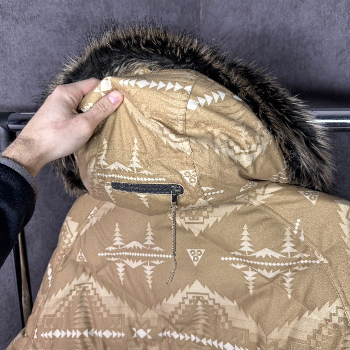 If Six Was Nine × Nike ACG × Vintage RARE Vintage Nike Acg down Jacket parkas Size US M / EU 48-50 / 2 - 13 Thumbnail