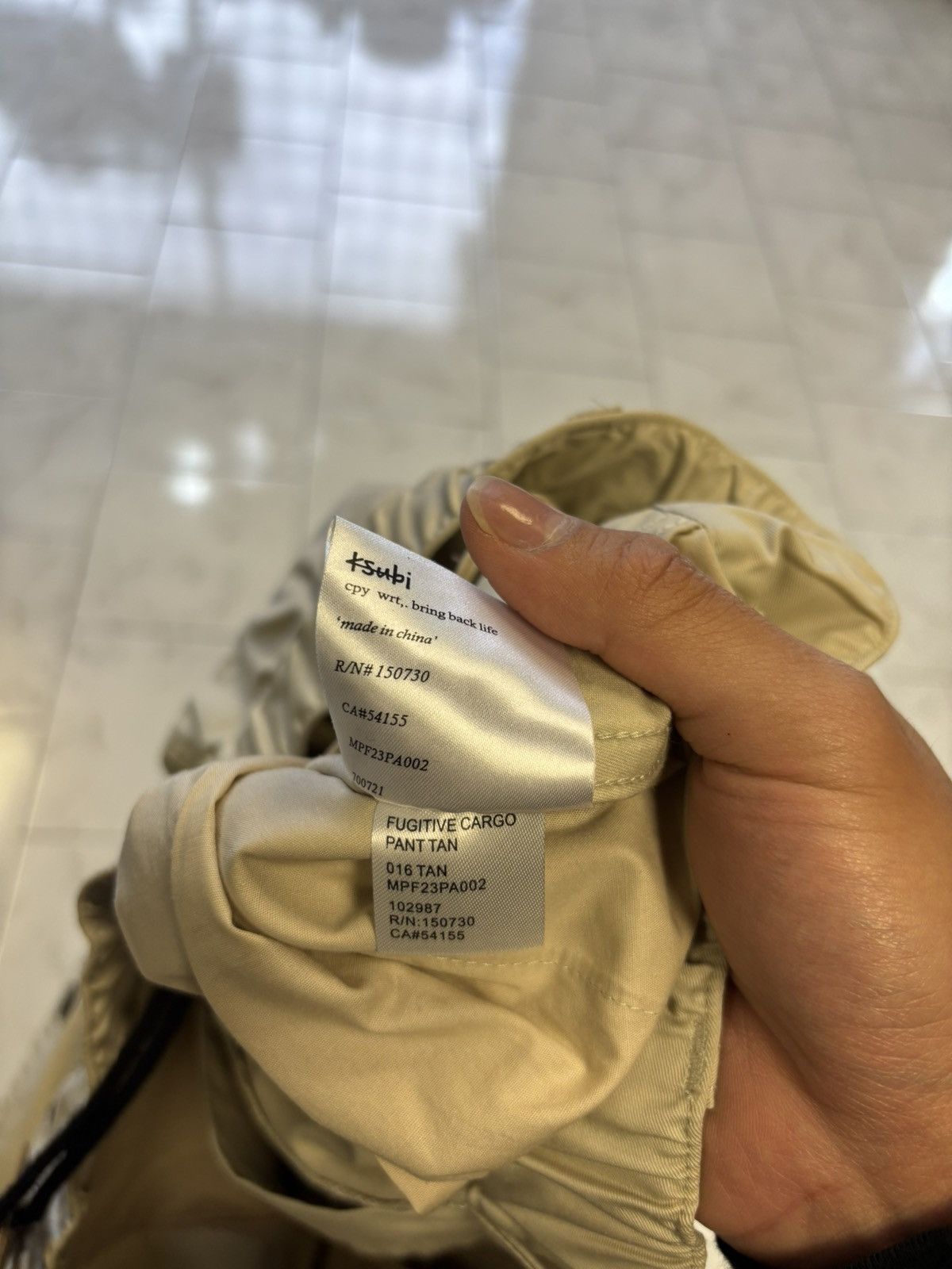 Ksubi Ksubi cargo pants beige Size US 34 / EU 50 - 7 Thumbnail