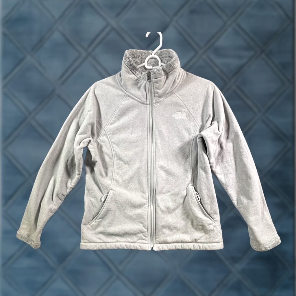 The North Face The North Face Women's Medium Gray Zip Up Fleece Jacket Outdoor Wear, Denali, Logo, Full Zip, Regular Fit, 3-Season, Machine Washable Jacket Size M / US 6-8 / IT 42-44 - 1 Thumbnail
