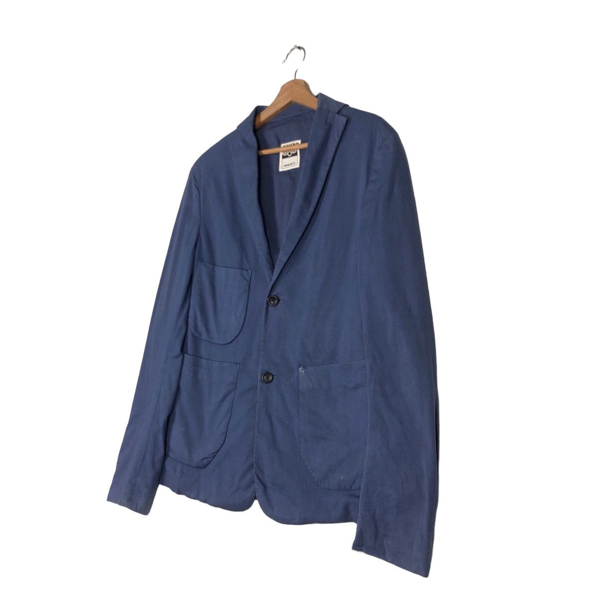 Japanese Brand 🔥Vtg Chore Jacket Double Breast Coats Menichetti Italy Size US M / EU 48-50 / 2 - 2 Thumbnail