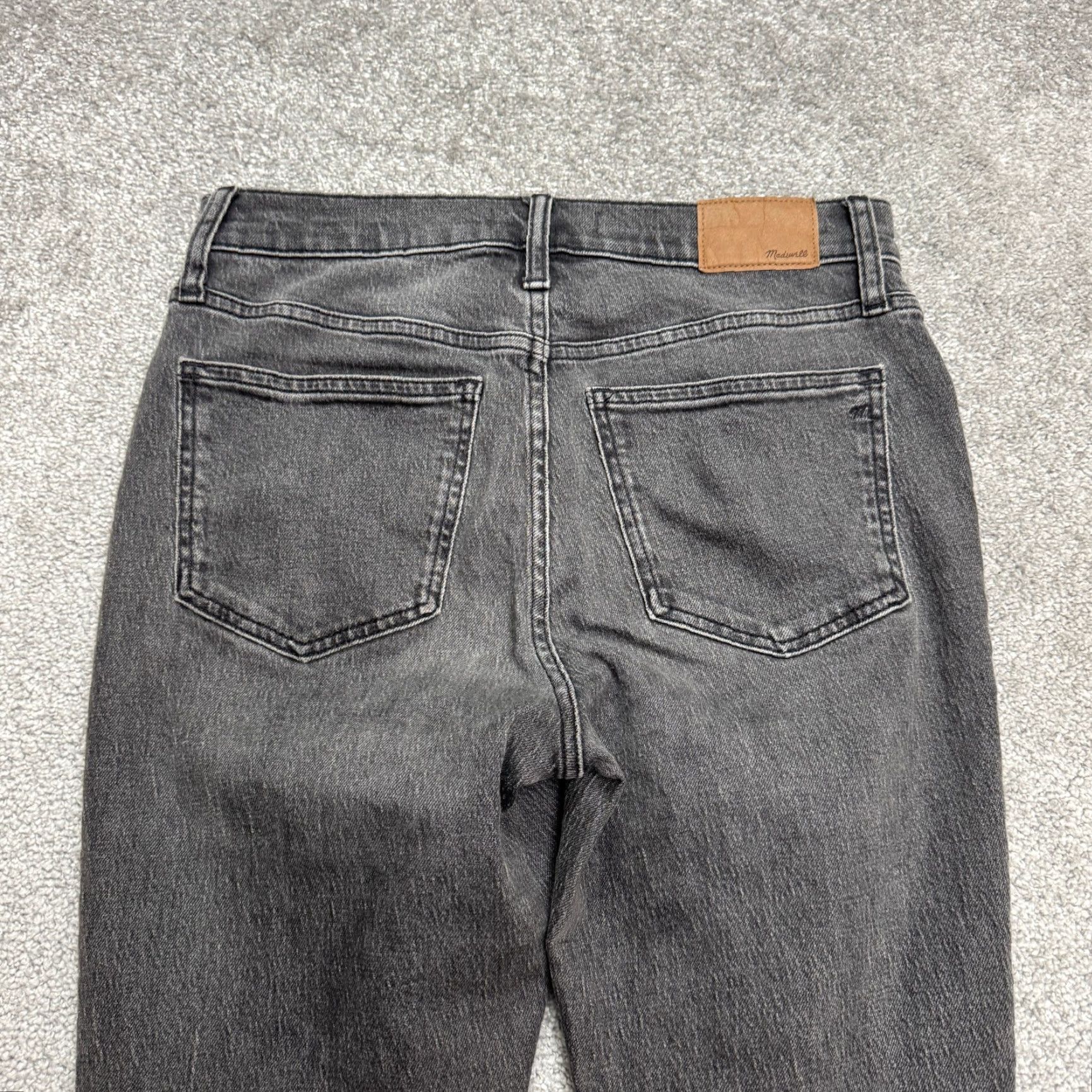 Madewell VINTAGE Madewell Women's Jeans Pants 27P Black Slim Fit Straight Denim Fall Winter Streetwear Size 27" / US 4 / IT 40 - 4 Thumbnail