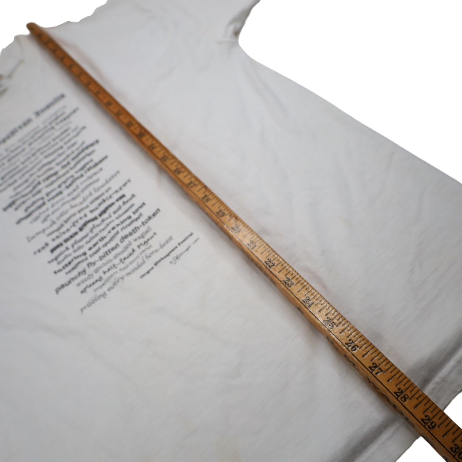 Vintage Vintage Shakespearean Insults Graphic Slogan T Shirt Size US XL / EU 56 / 4 - 8 Thumbnail