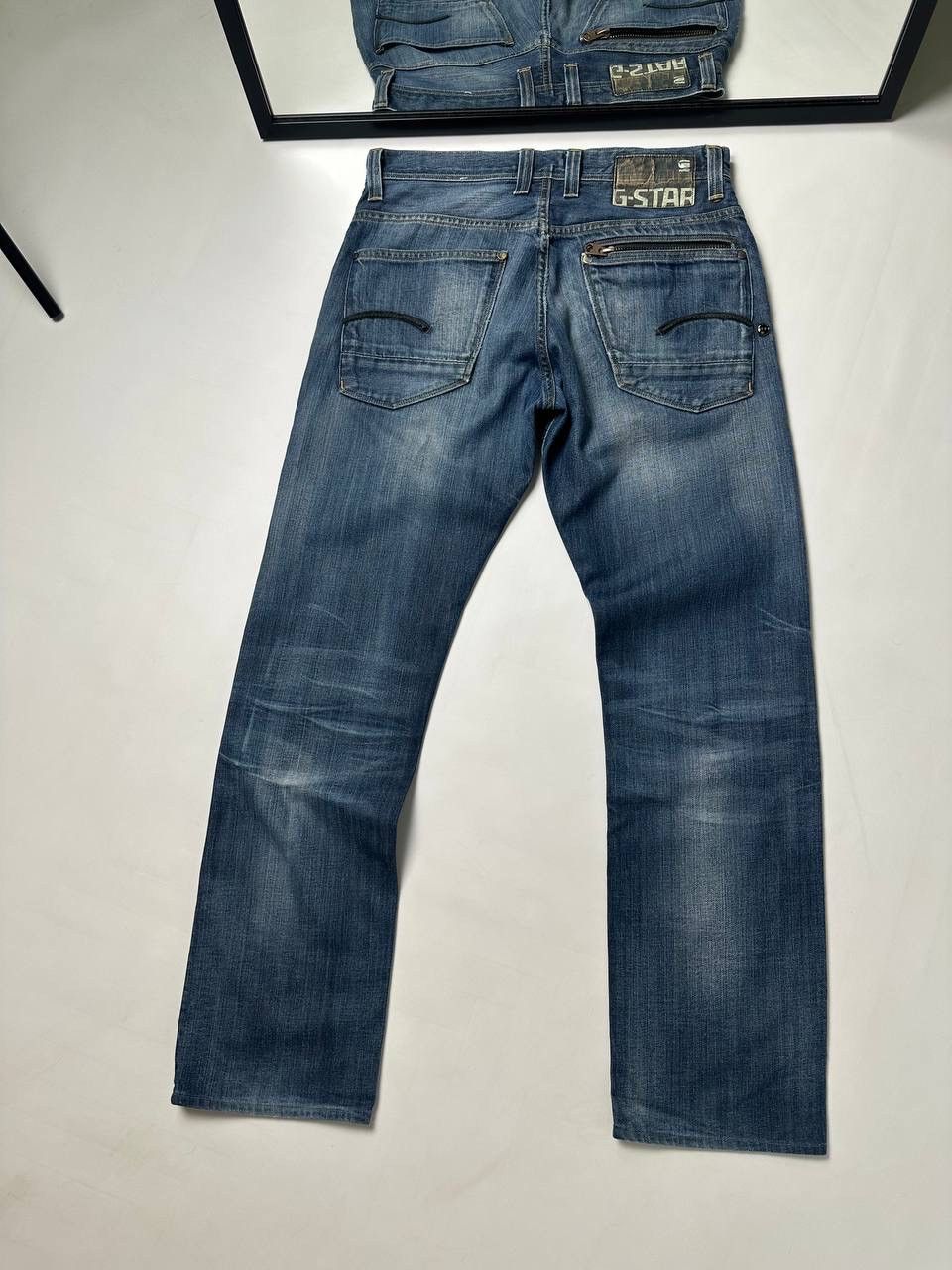 G-Star Vintage G Star Raw Demin Washed Jean Japanese Y2k Size US 30 / EU 46 - 8 Thumbnail