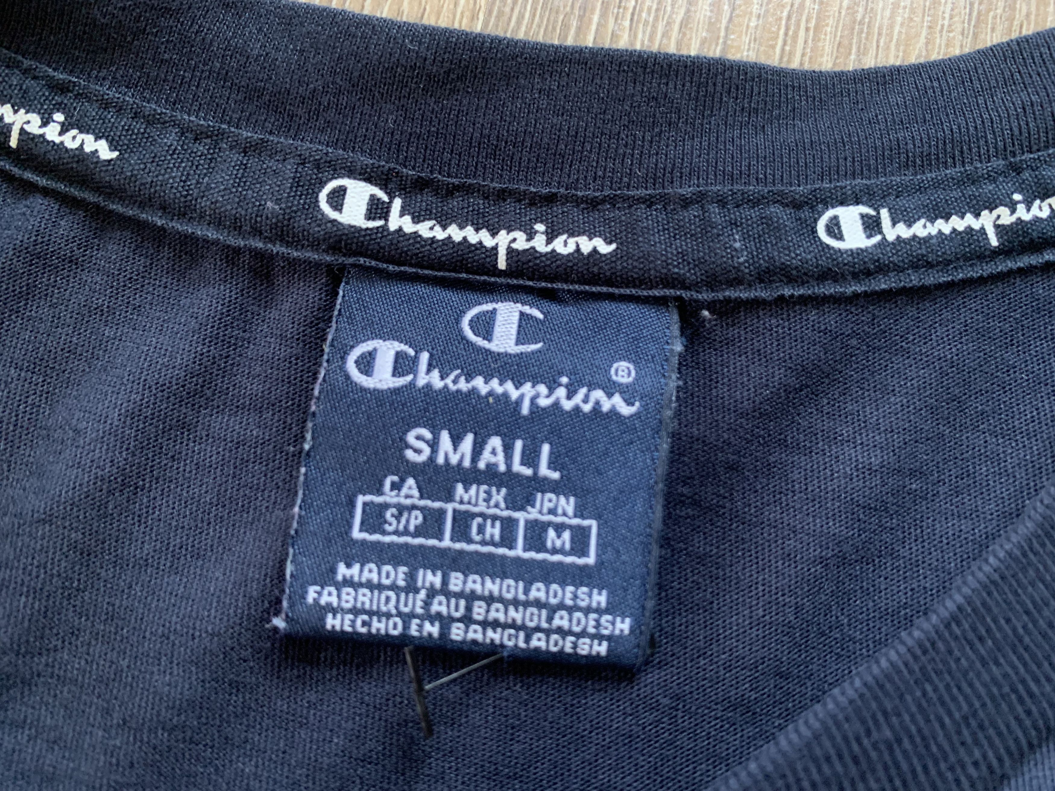 Champion Champion Basic Blue Cotton T-Shirt Size US S / EU 44-46 / 1 - 5 Thumbnail