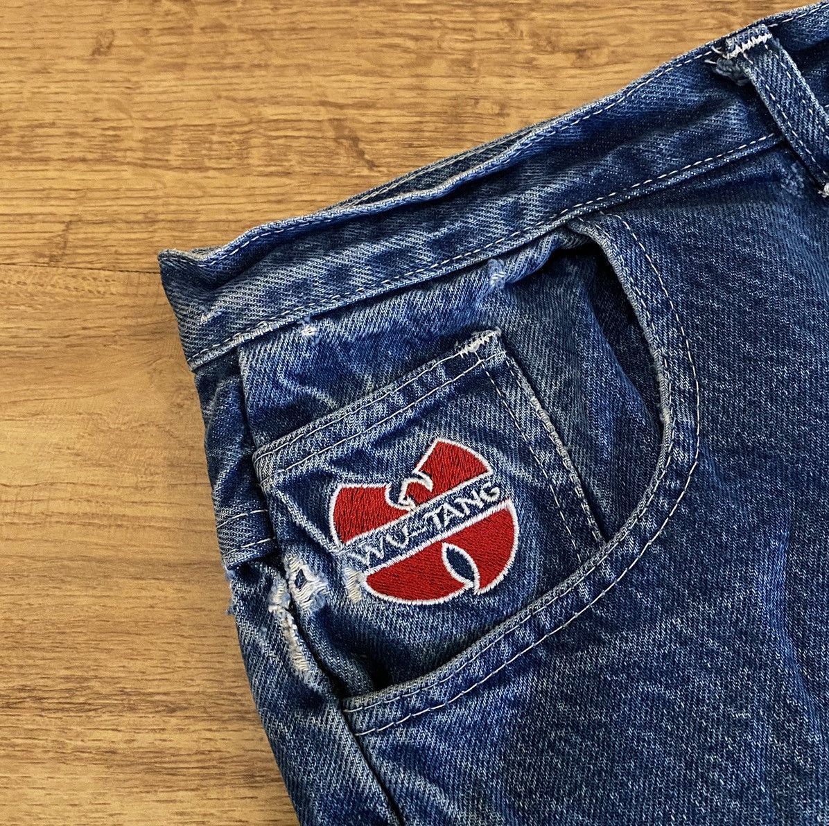 Wu-Tang Clan Wu Tang Clan Rap Baggy Pants x Vintage x Y2K Size US 36 / EU 52 - 5 Thumbnail