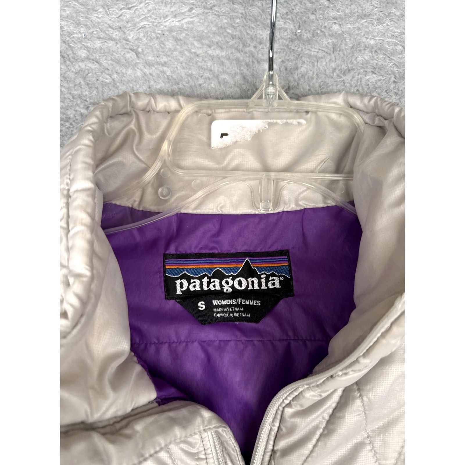 Patagonia Patagonia Jacket Womens Small White Quilted Full Zip Insulated Outdoor Warm Size S / US 4 / IT 40 - 7 Thumbnail