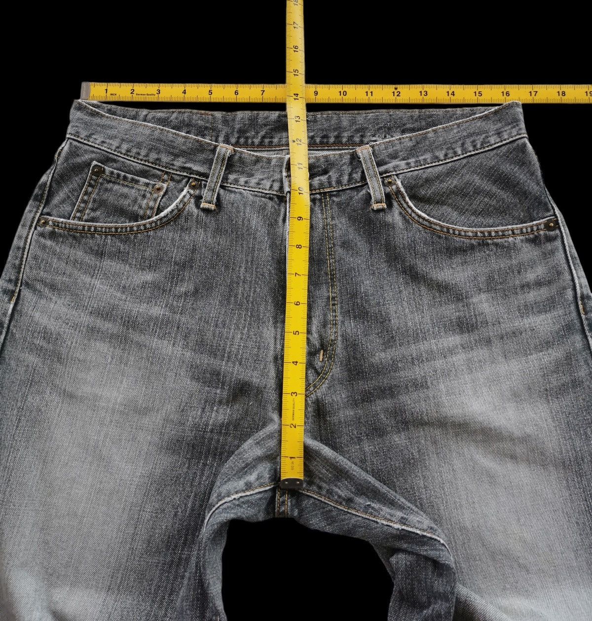 Edwin Edwin Rugged Distressed Denim Jeans (Size 33x43.5) Size US 33 - 12 Thumbnail