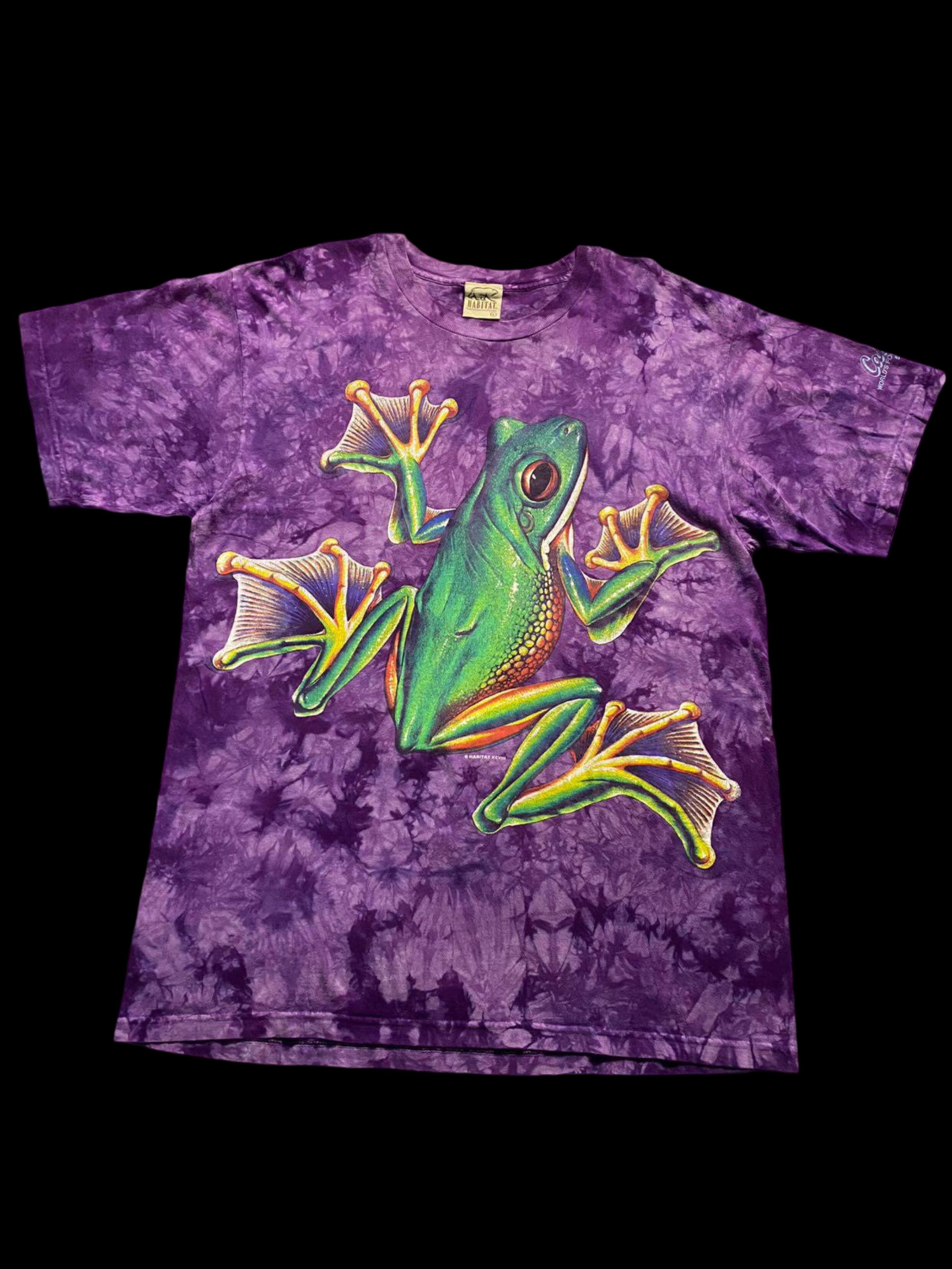 Cabelas Tropical Frog Cabelas 1998 Tie Dye Purple Size US L / EU 52-54 / 3 - 7 Thumbnail