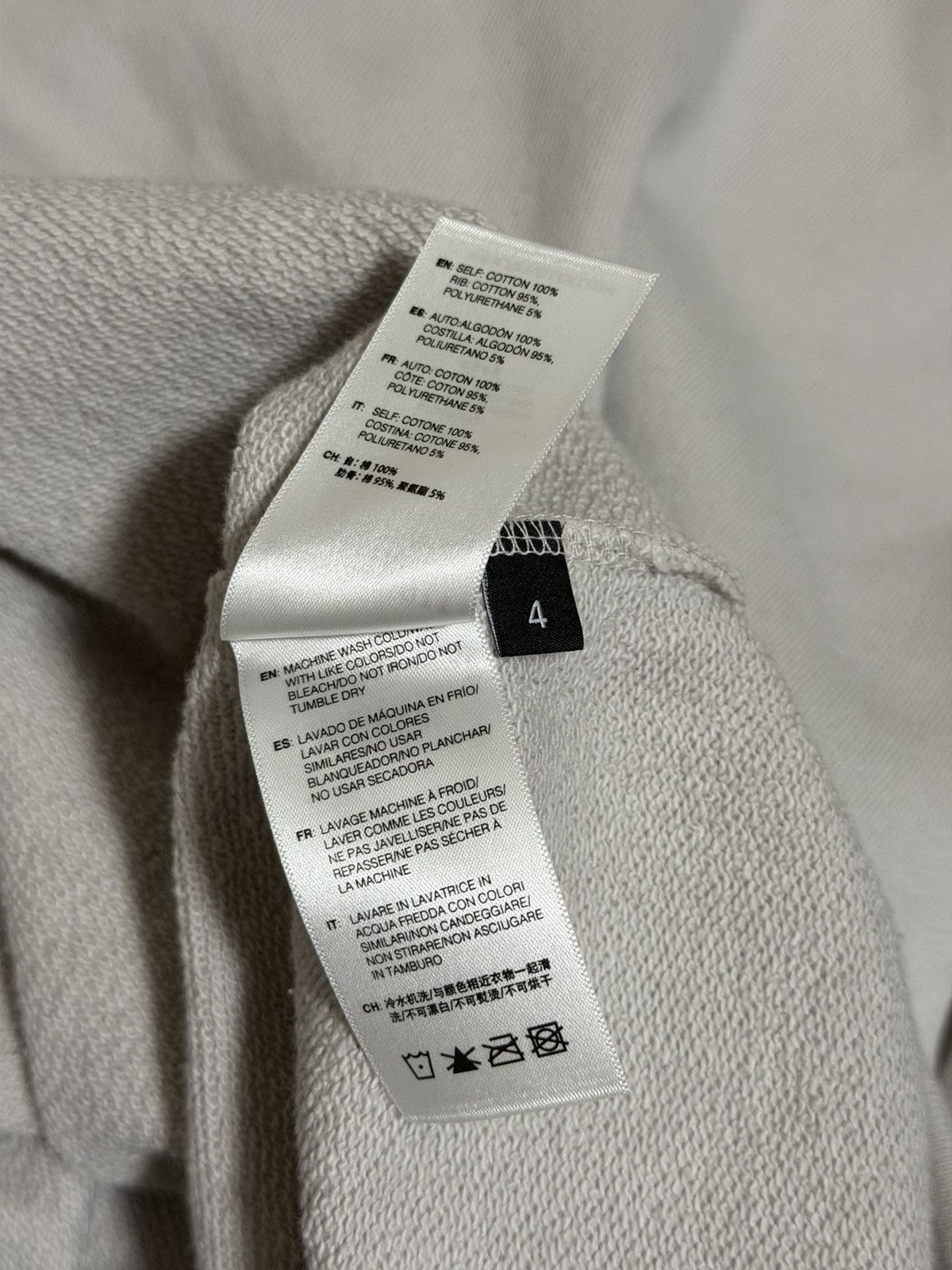 John Elliott 🔥John Elliott Beach Crew 2 Cotton-Jersey Sweatshirt/Pullover Size US XL / EU 56 / 4 - 6 Thumbnail