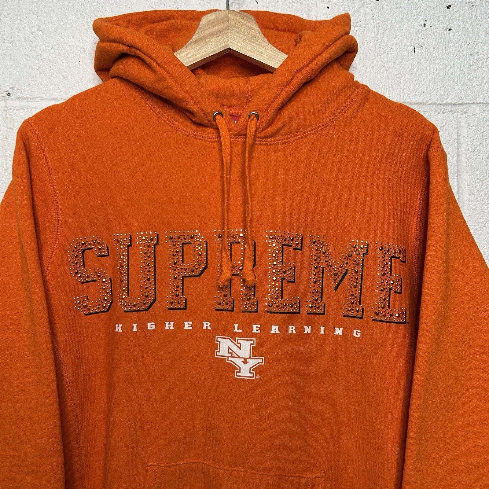Supreme Supreme Higher Learning Gems Hoodie “Orange” Size US S / EU 44-46 / 1 - 3 Thumbnail