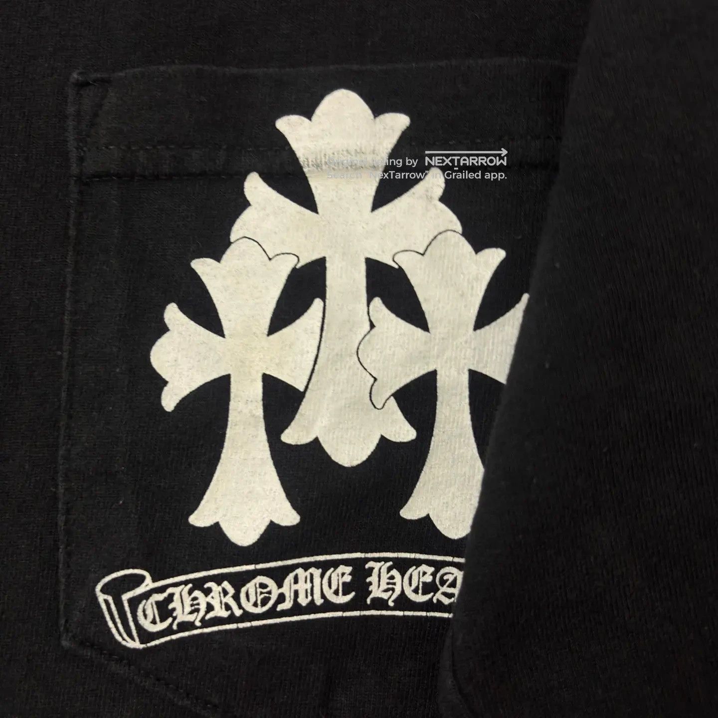 Chrome Hearts Black Cross Ls T-Shirt S 95 New, Men's — image 3 of 6