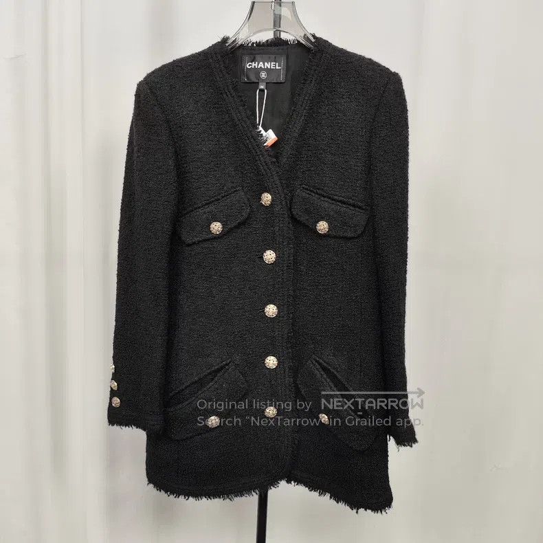 Chanel Chanel Woollen woven coat Size XXS / US 00 / IT 34 - 1 Thumbnail