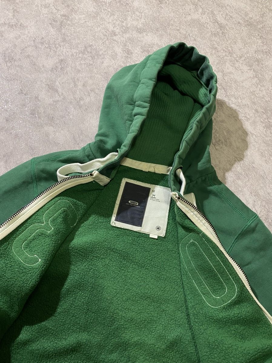 G-Star G-Star Raw 3301 Forest Green Full Zip Hoodie Size US M / EU 48-50 / 2 - 9 Thumbnail