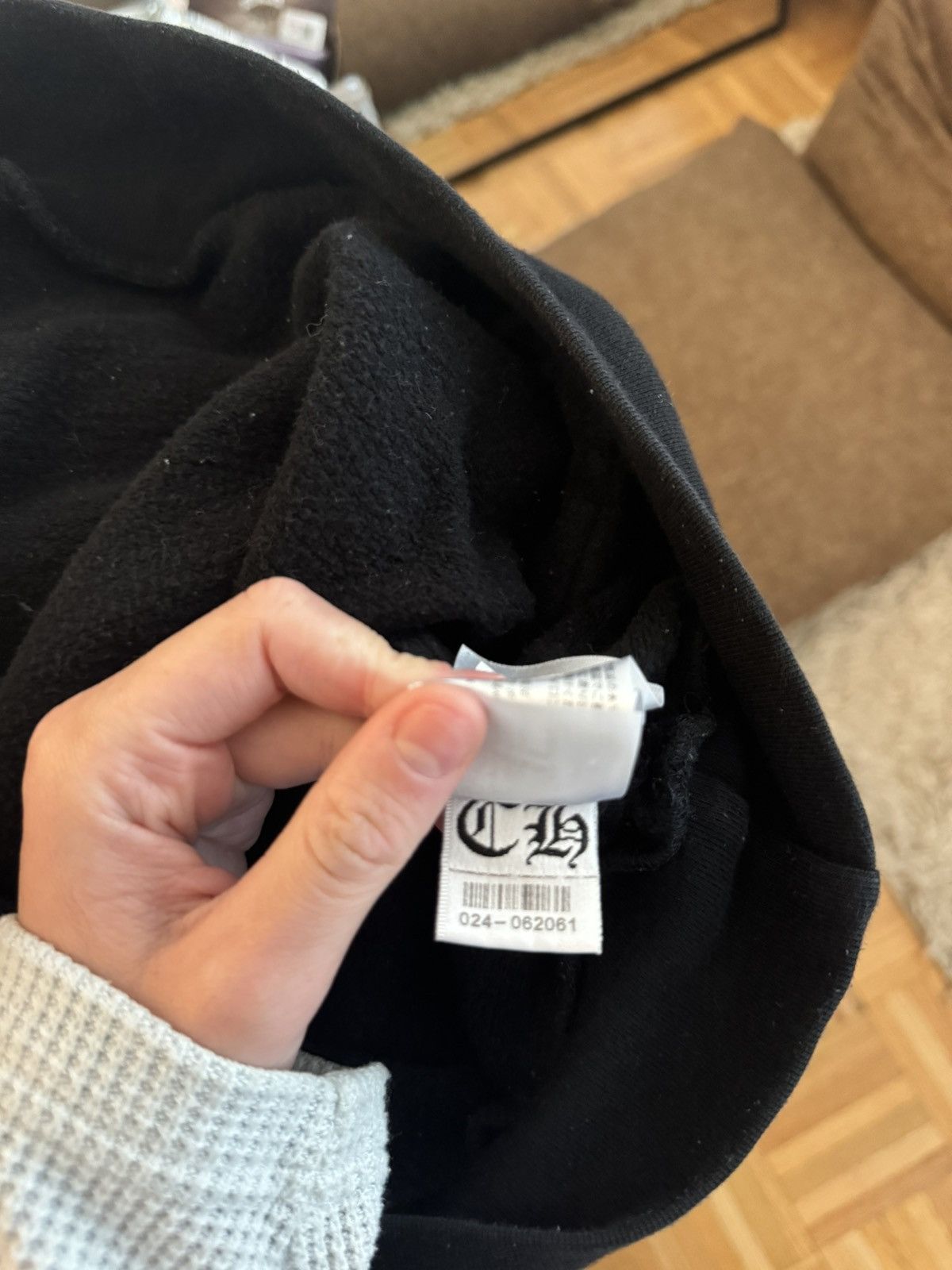 Chrome Hearts Chrome Hearts Horseshoe Hoodie 'Black' Size US M / EU 48-50 / 2 - 13 Thumbnail
