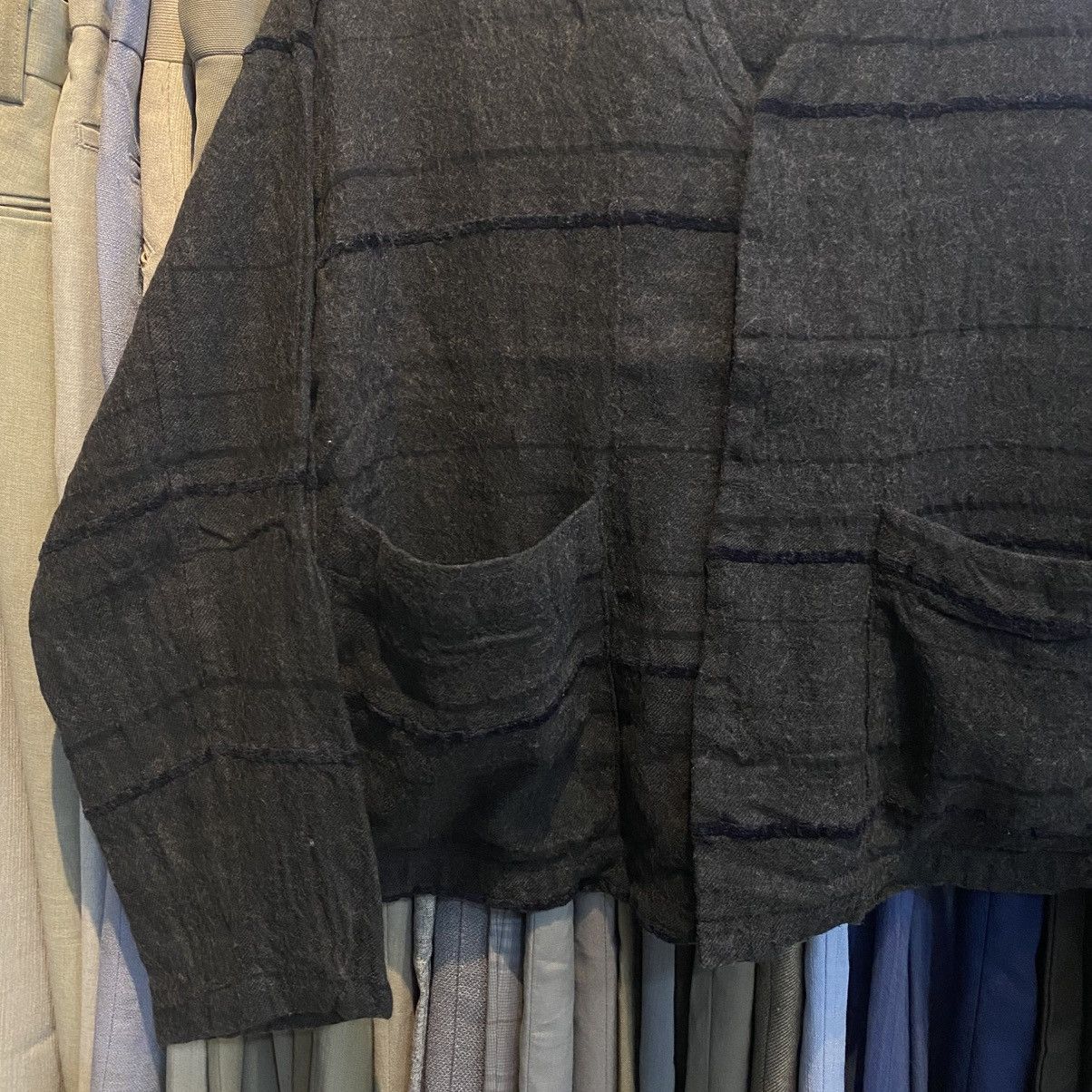 Issey Miyake Plantation by issey miyake cardigan flannel materials Size M / US 6-8 / IT 42-44 - 5 Thumbnail