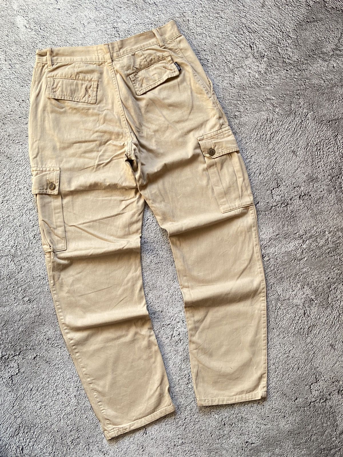 Versace Jeans Couture × Vintage Vintage Versace Distressed Cargo Pants Size US 31 - 2 Thumbnail