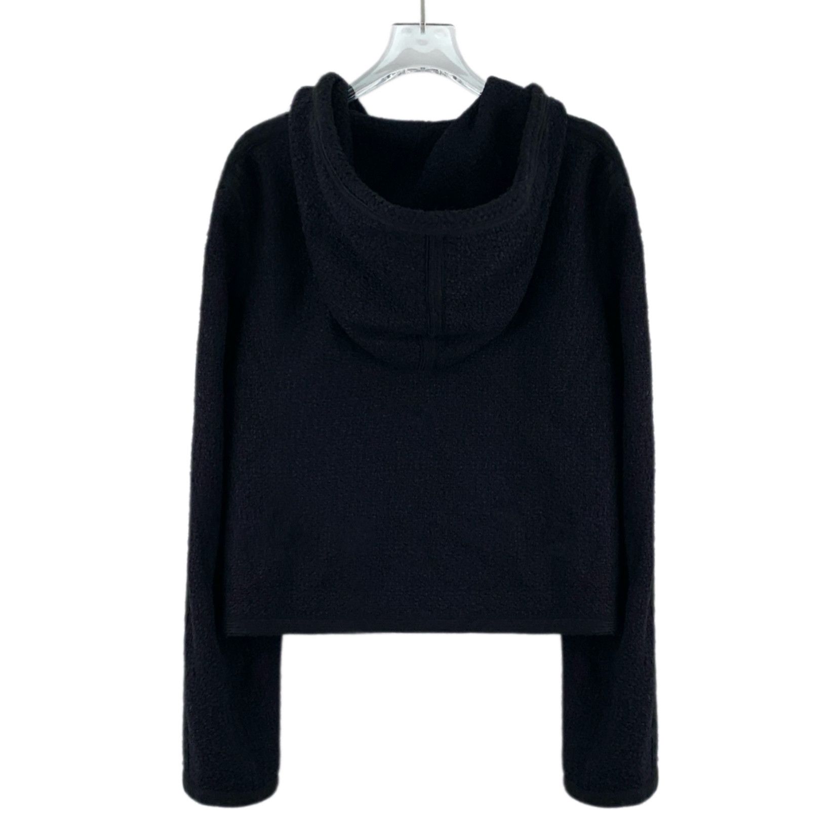 Celine Celine Tweed Hoodie Jacket Black (38) Size XS / US 0-2 / IT 36-38 - 2 Thumbnail