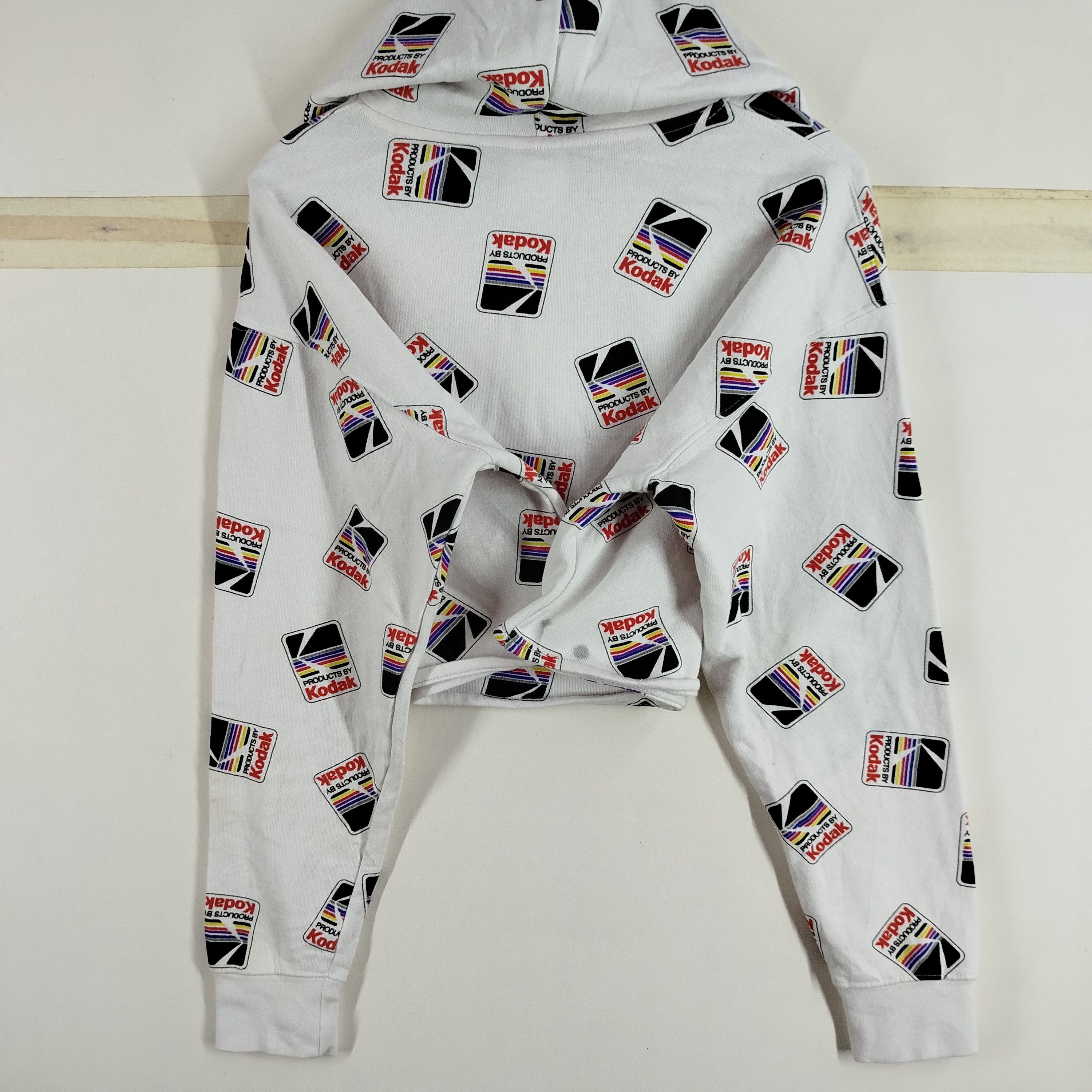 Kodak Kodak Fullprint Hoodie Crop Top Boxy Size M / US 6-8 / IT 42-44 - 10 Thumbnail