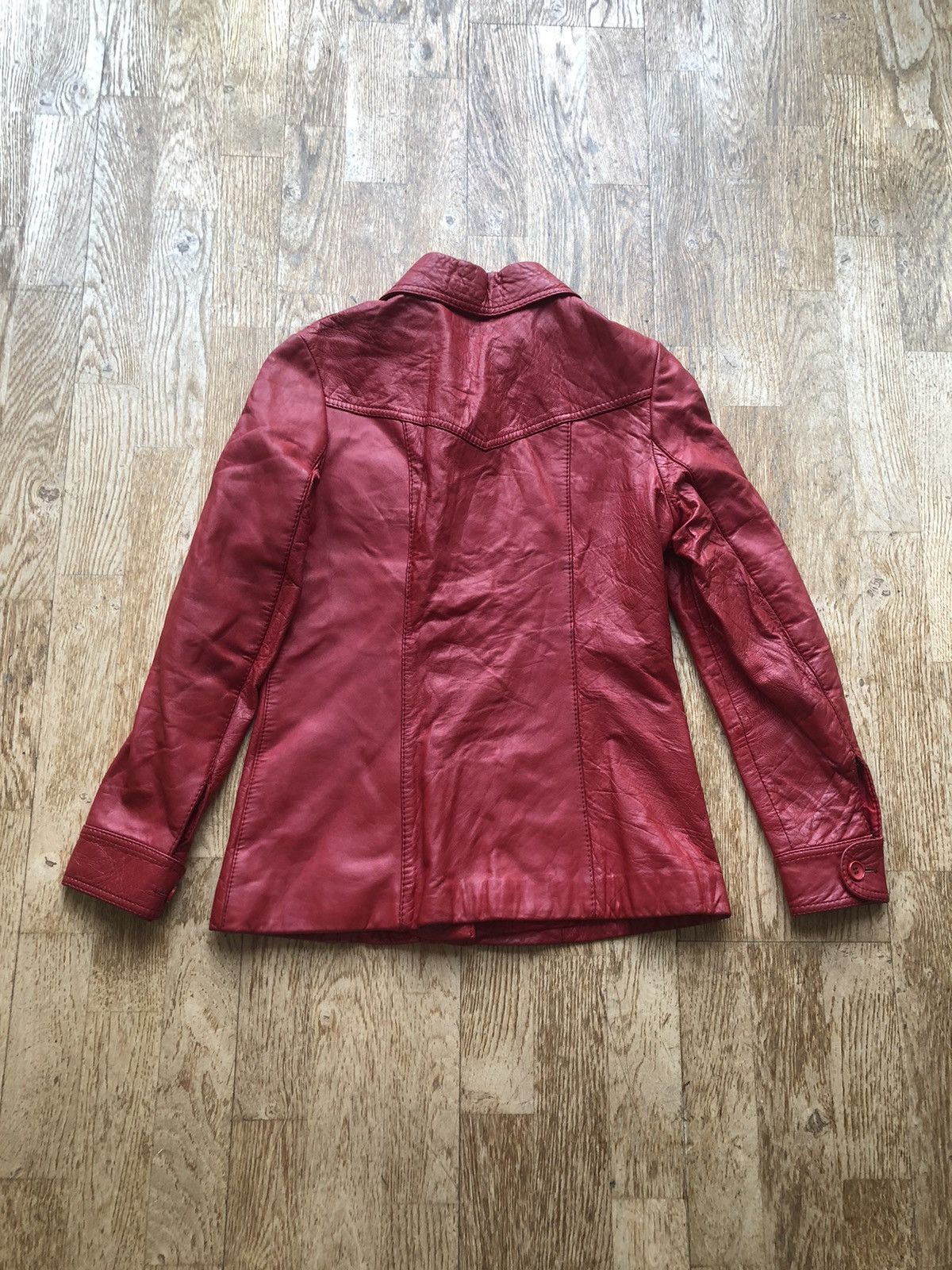 Vintage RARE VINTAGE ECHT LEATHER JACKET Size S / US 4 / IT 40 - 2 Thumbnail