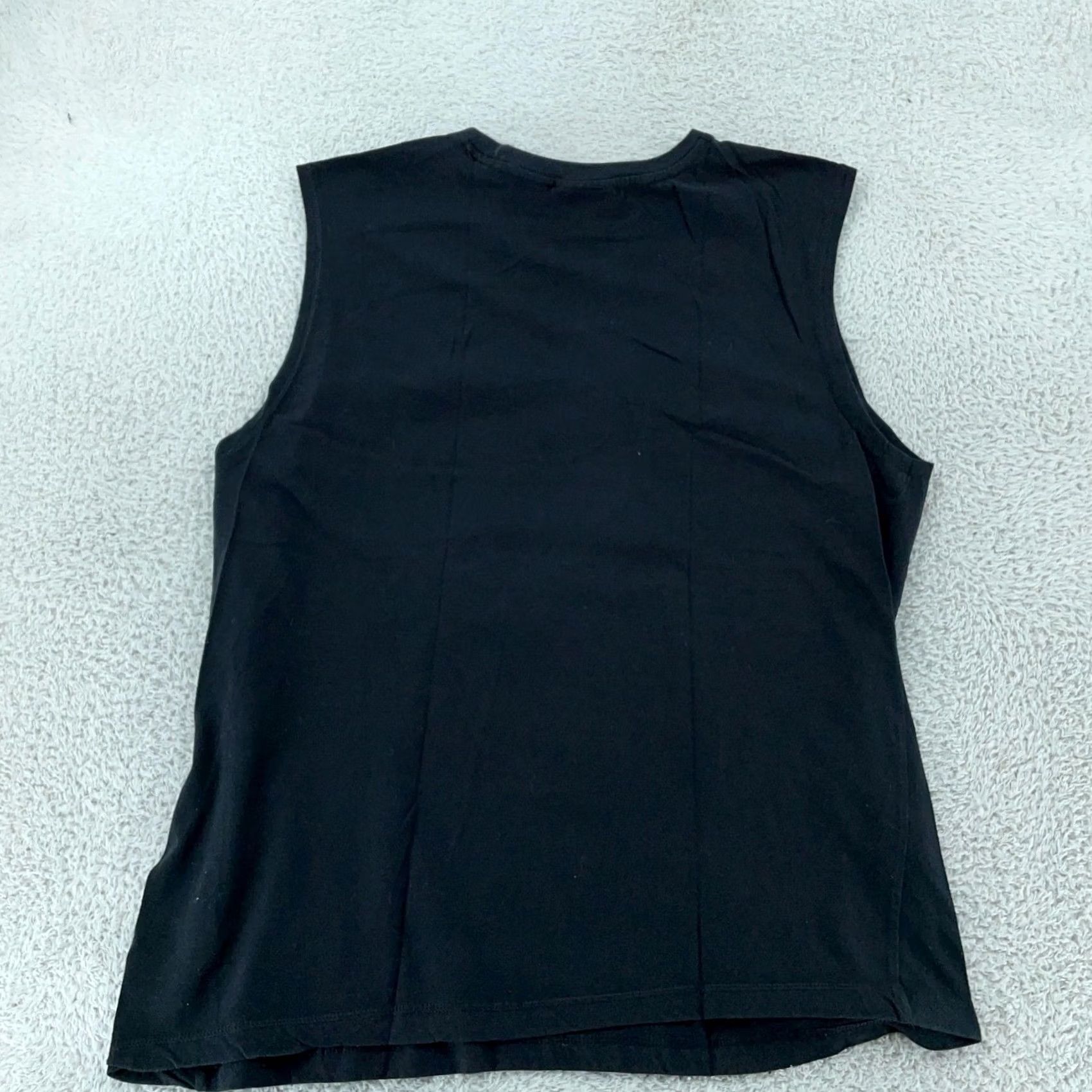 Harley Davidson Harley-Davidson Sleeveless Shirt Mens Large Black Muscle Tee Biker Skull Wings Graphic Print Crew Neck Shirt Mens Size US L / EU 52-54 / 3 - 4 Thumbnail