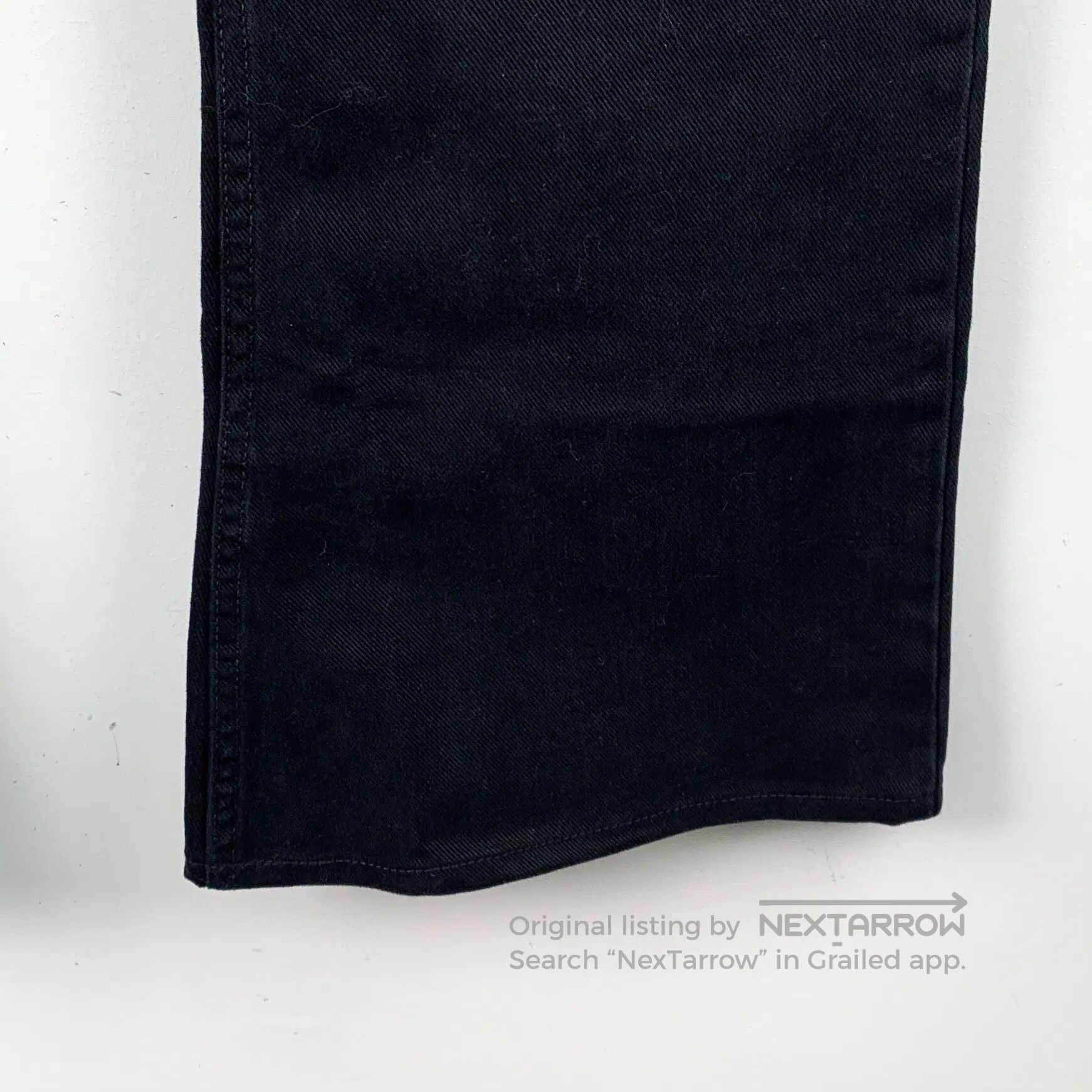 Balenciaga Balenciaga size L Black cotton casual denim long pants| Size US 27 - 4 Thumbnail