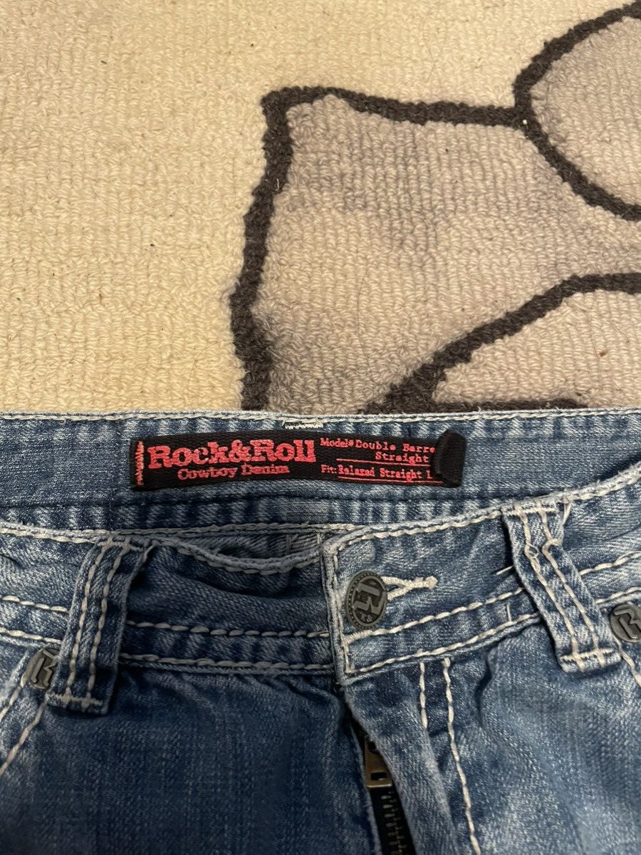 Rock & Republic Rock&Roll jeans cowboy denim double barrel Size US 33 - 6 Thumbnail