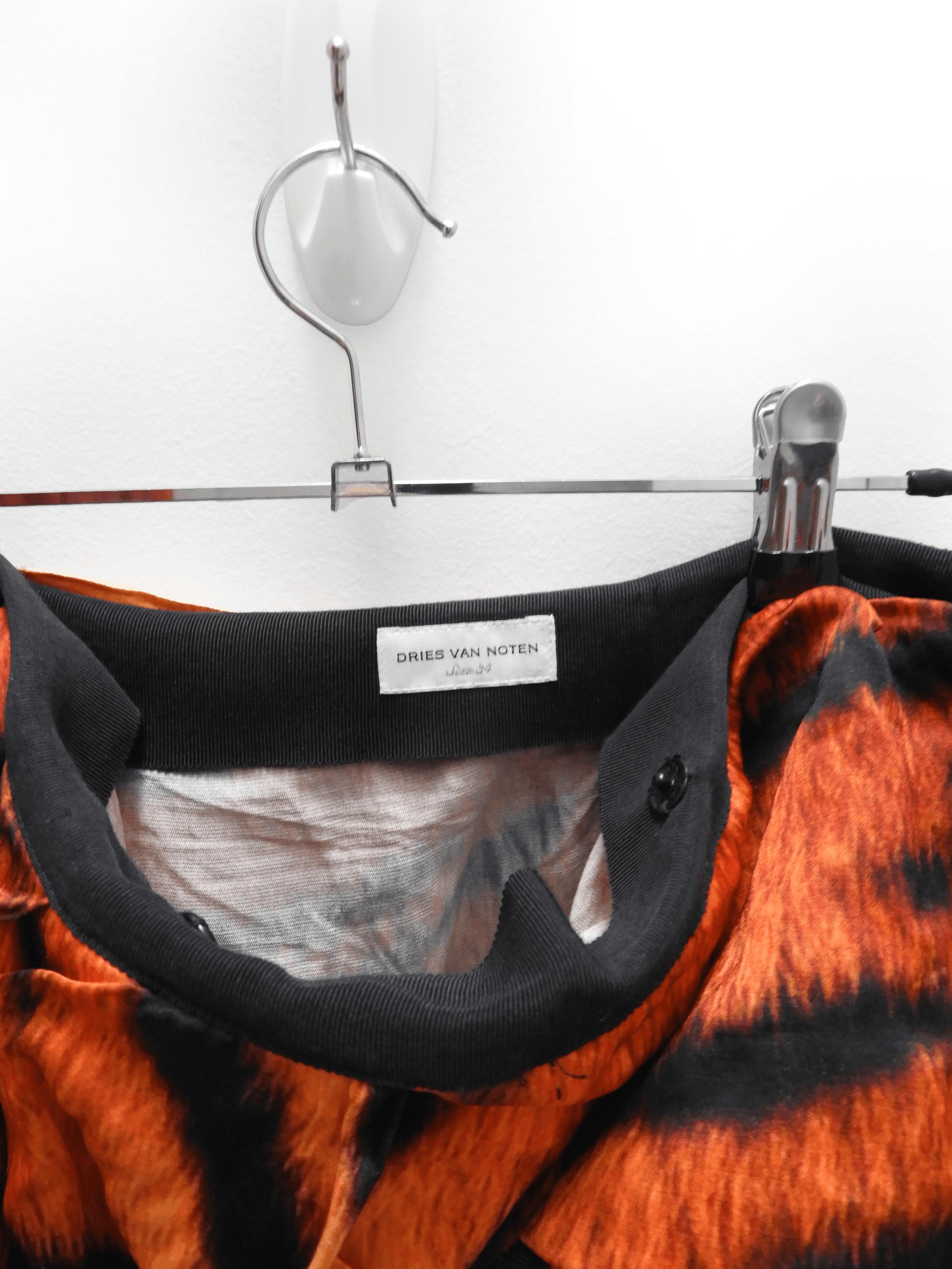 Dries Van Noten Dries Van Noten SS/2020 Showpiece Long Skirt Size 34" / US 12 / IT 48 - 6 Thumbnail