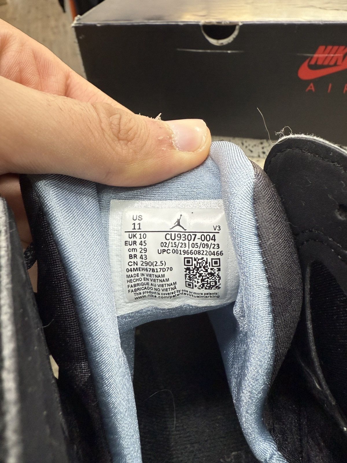 Jordan Brand Air Jordan 7 Chambray 7s Size US 11 / EU 44 - 5 Thumbnail