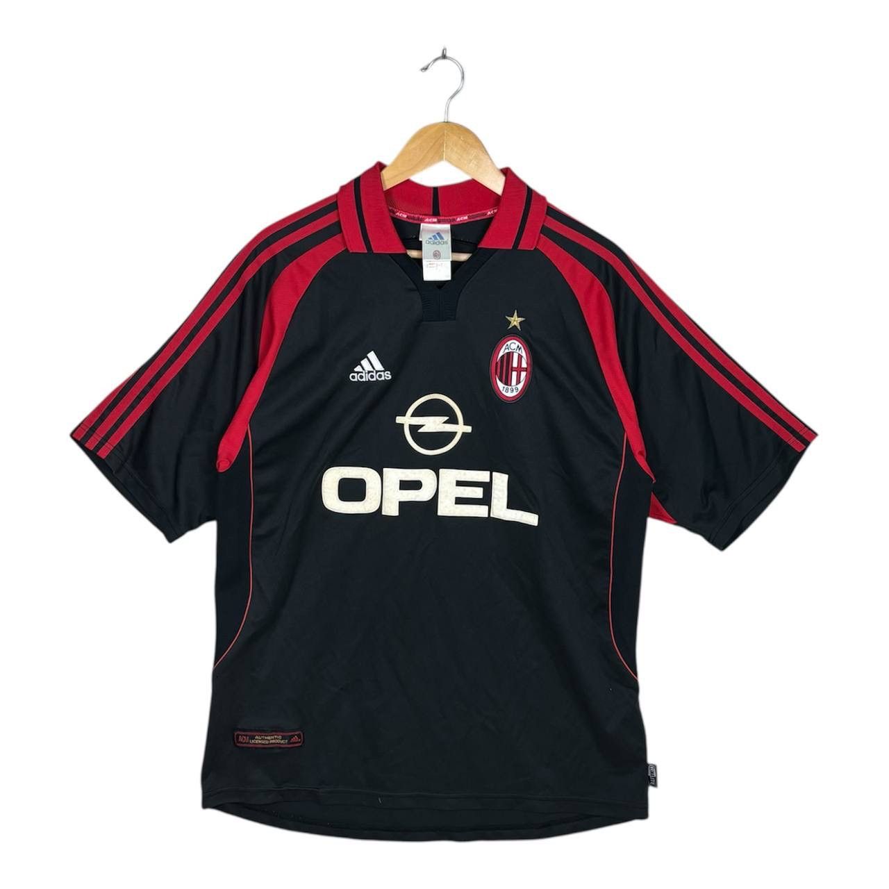 Adidas ADIDAS AC MILAN 00-01 REDONDO 16 OPEL JERSEY KIT Size US XL / EU 56 / 4 - 1 Thumbnail