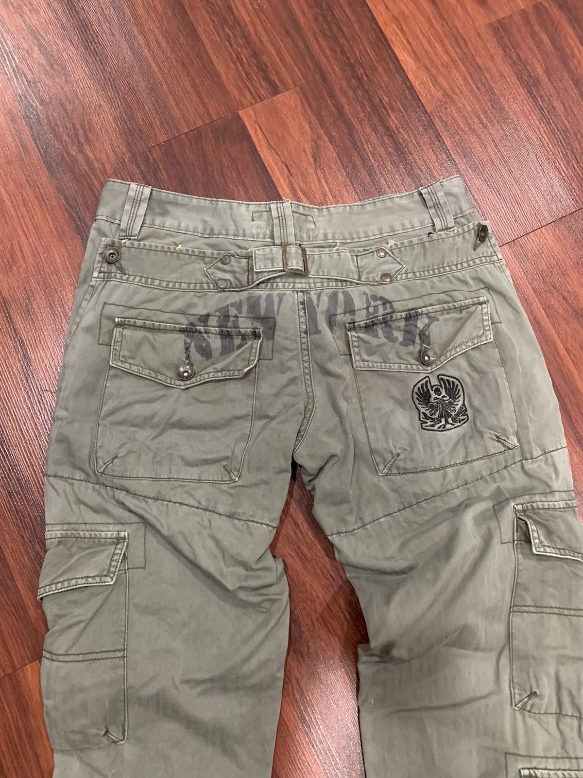 Japanese Brand Taker Jeans Cargo Pants Size US 31 - 5 Thumbnail