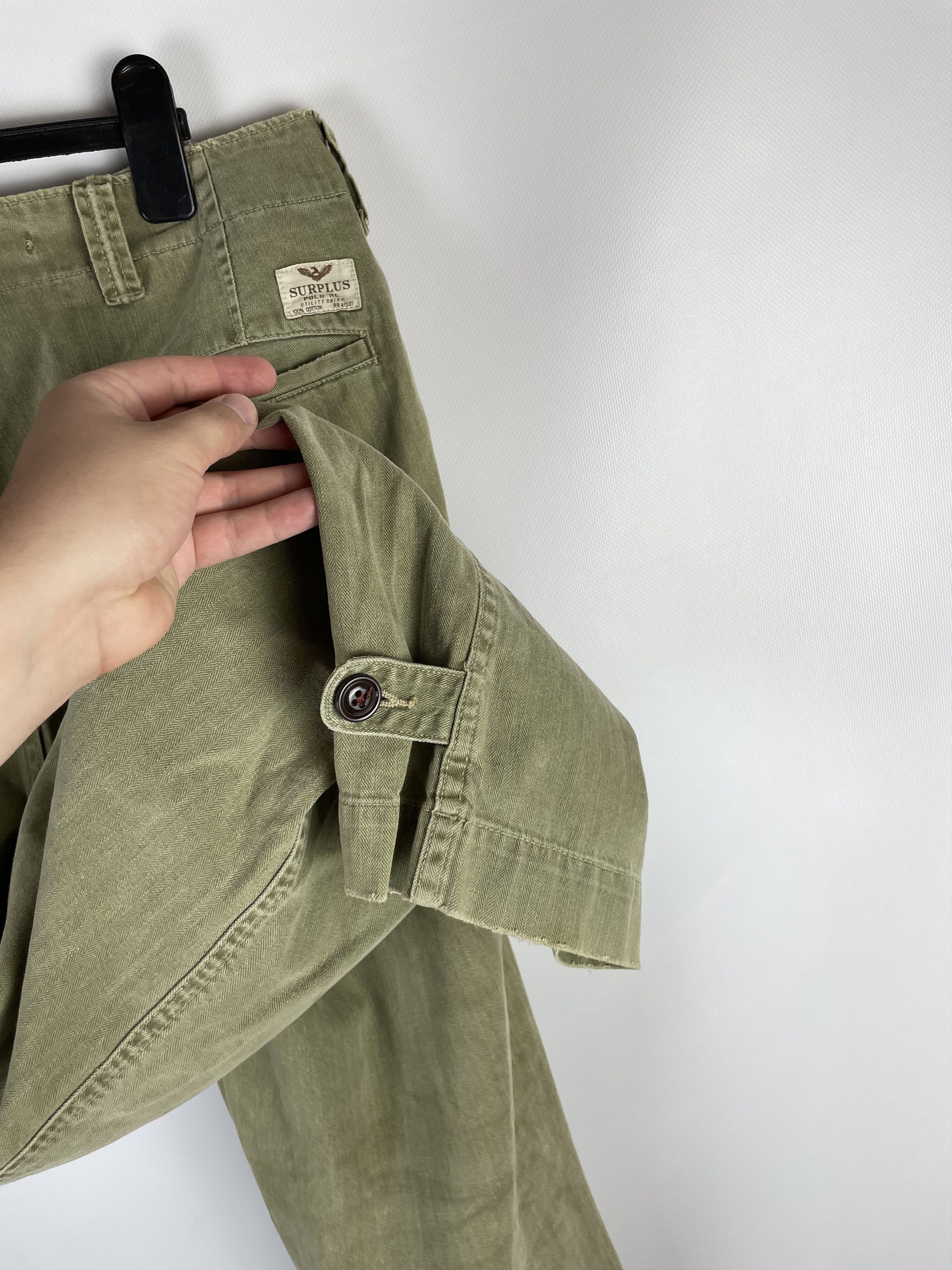 Polo Ralph Lauren Vintage Polo Ralph Lauren Surplus Cargo Pants Size US 34 / EU 50 - 12 Thumbnail