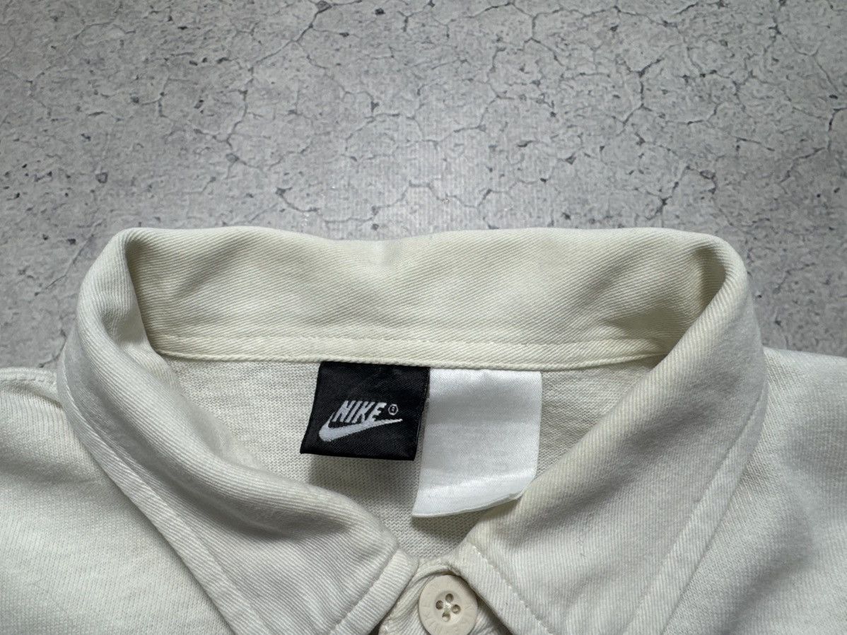 Nike Nike Vintage 80’s Rugby Sweatshirt Rare Striped Size US M / EU 48-50 / 2 - 8 Thumbnail
