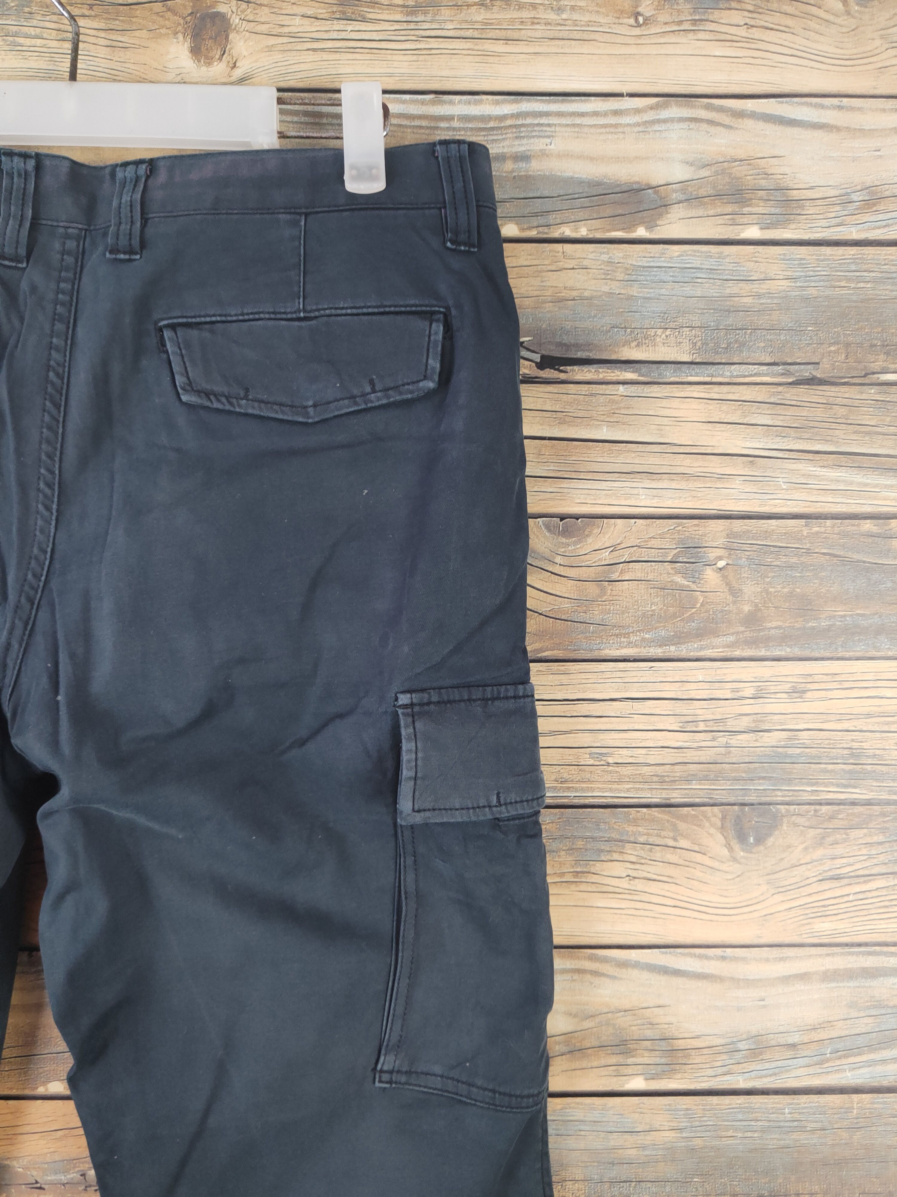 Japanese Brand DL Uniqlo Navy Multipocket Tactical Cargo Pants #1870 Size US 32 / EU 48 - 10 Thumbnail