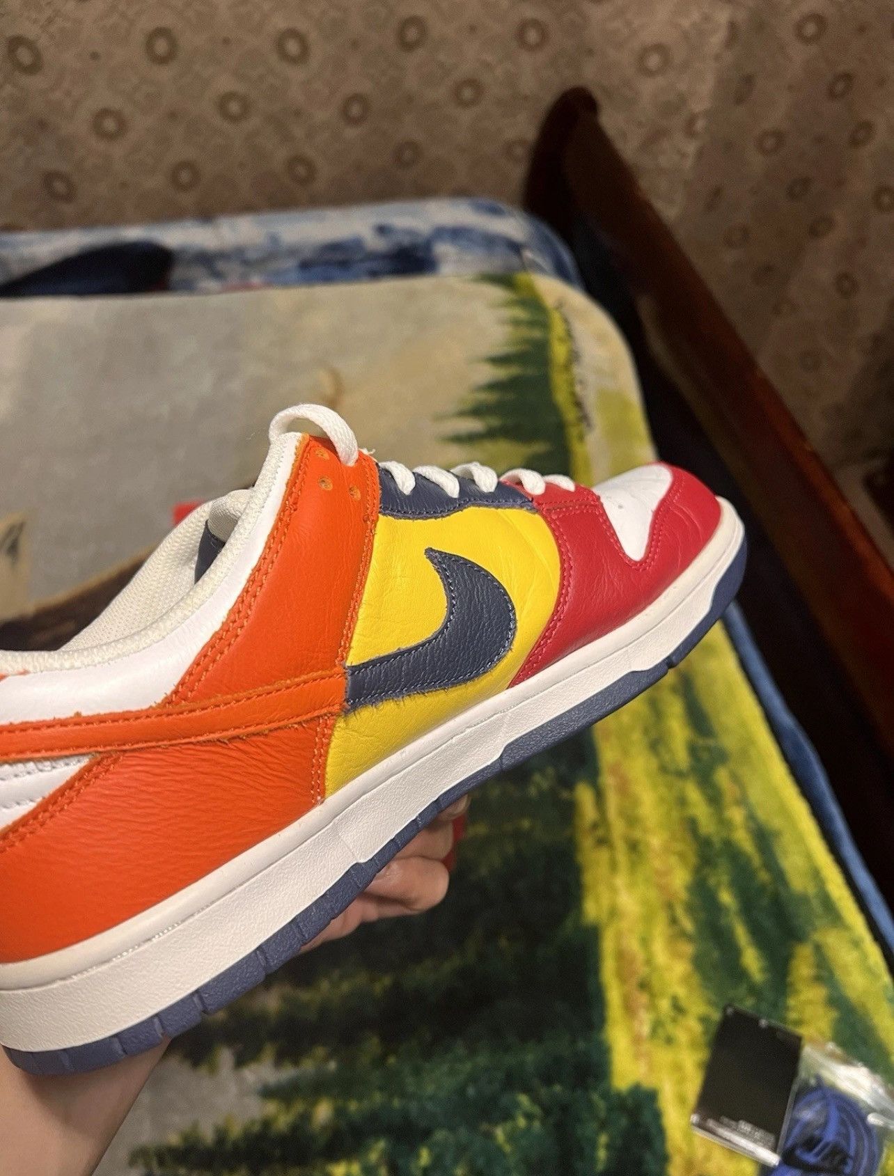 Nike Nike Dunk Low Co.jp ‘What The’ 2017 Size US 10 / EU 43 - 7 Thumbnail