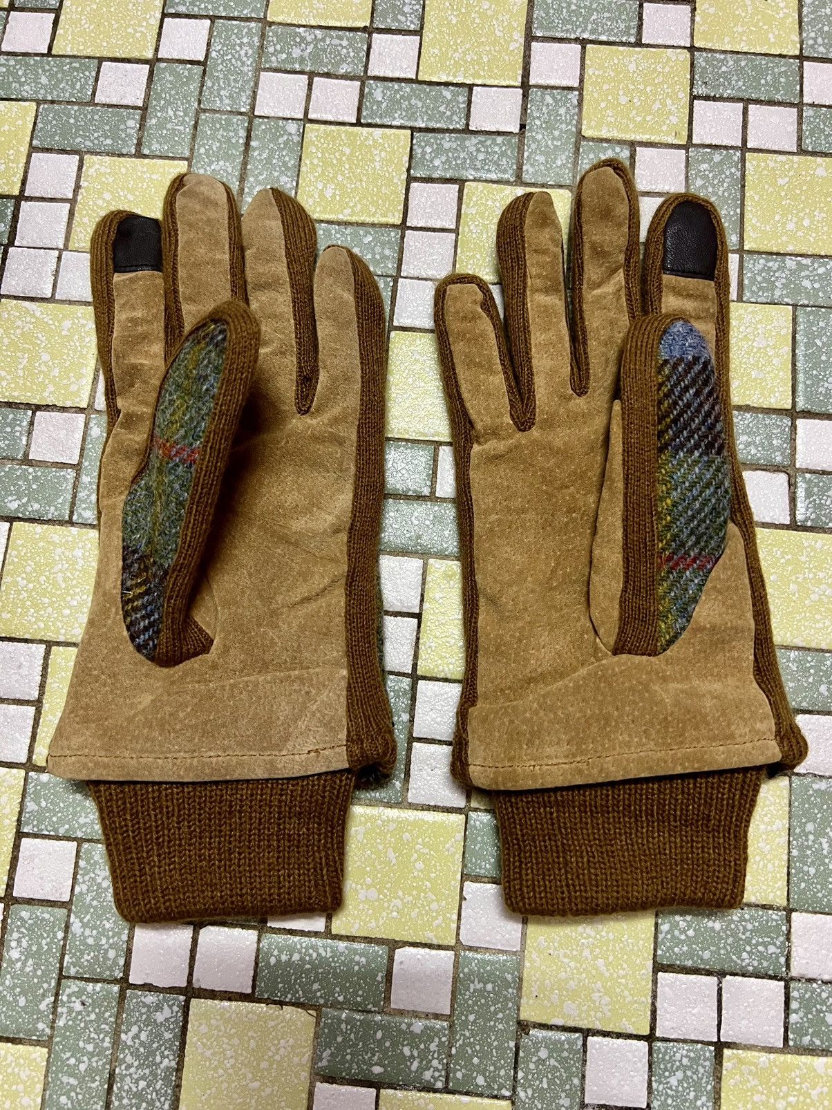 Designer × Harris Tweed Harris Tweed Gloves Size ONE SIZE - 3 Thumbnail