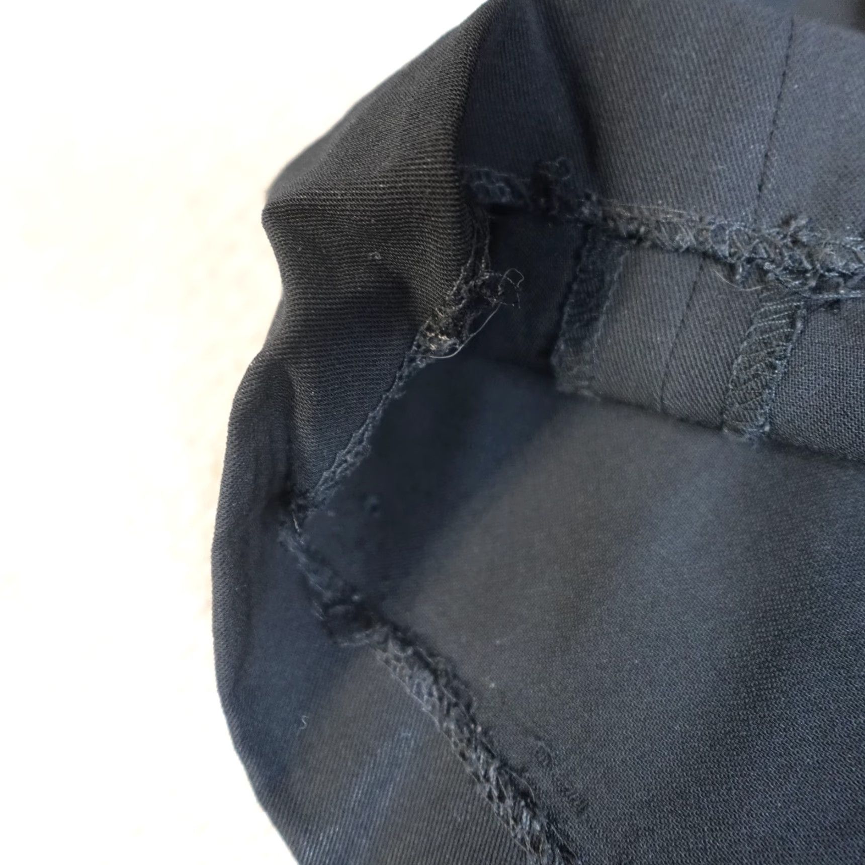 Vintage URU Ayako Shimato Womens Skirt XL Black Wool Made in Japan Dark Academia Size 28" / US 6 / IT 42 - 3 Thumbnail