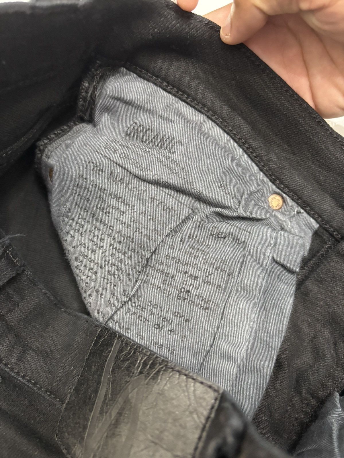 Japanese Brand × Nudie Jeans × Undercover RARE DISTRESSED NUDIE JEANS UNDERCOVER DESIGN Size US 30 / EU 46 - 12 Thumbnail