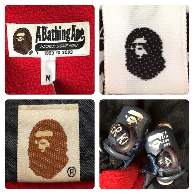 Bape × Nigo BAPE Jacquard camo hoodie snowboard jacket a bathing ape Size US M / EU 48-50 / 2 - 9 Thumbnail