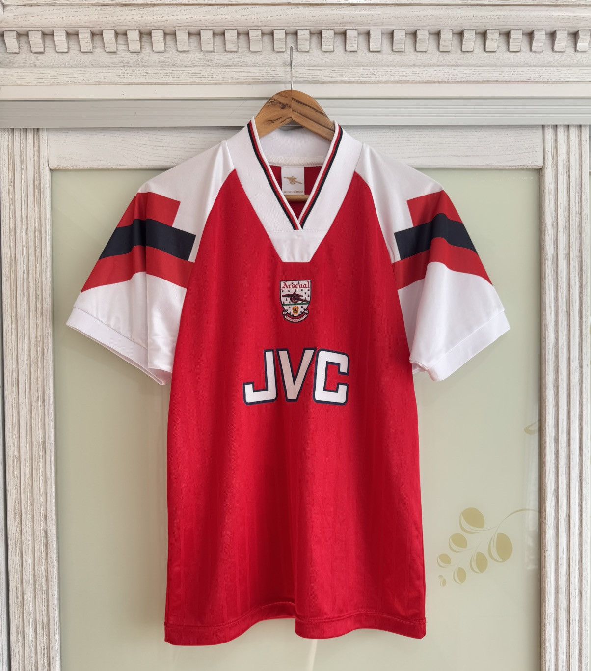 Vintage Arsenal 1992-1994 Reissue Home Soccer Jersey Kit